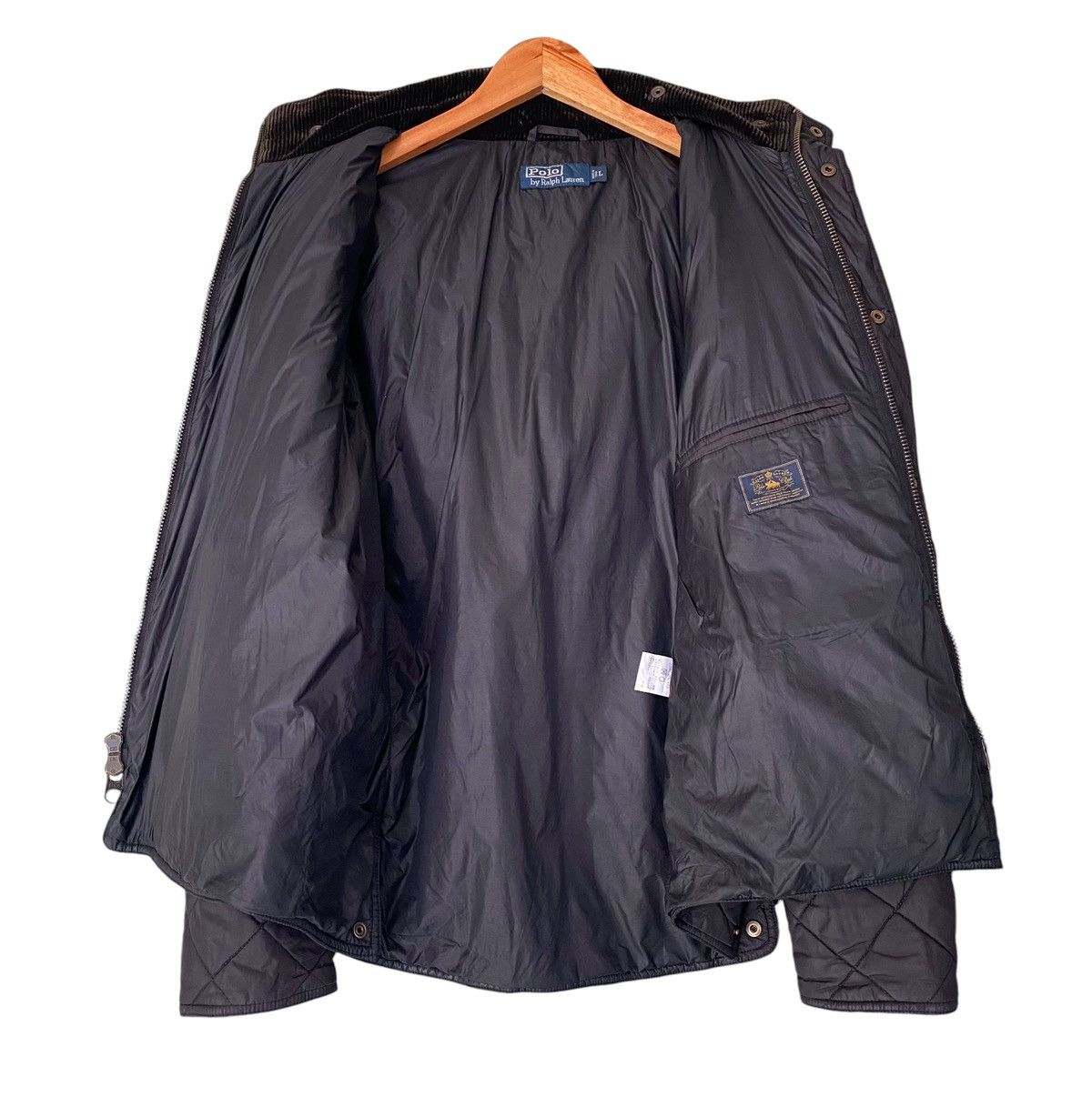 Polo Ralph Lauren Rare POLO RALPH LAURENT Quilted Zipper Jacket (L) Size US L / EU 52-54 / 3 - 15 Thumbnail