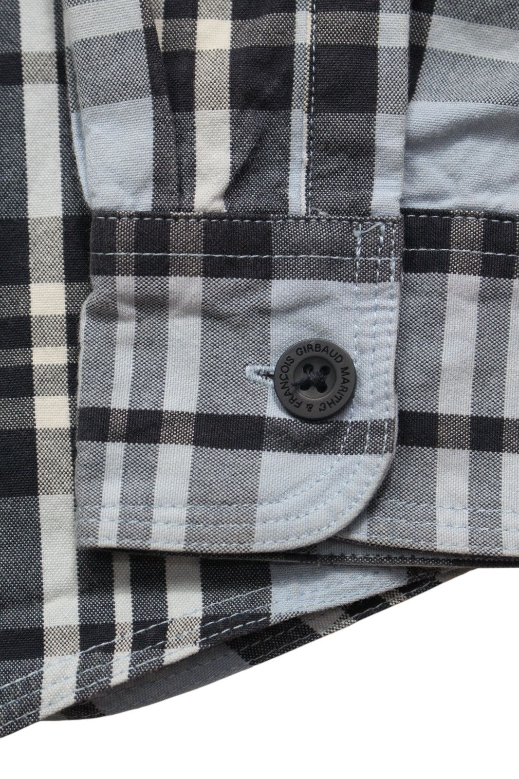 CLOSED × Marithe + Francois Girbaud SS2005 MARITHE FRANCOIS GIRBAUD TARTAN HOODED SHIRT Size US XXL / EU 58 / 5 - 10 Thumbnail