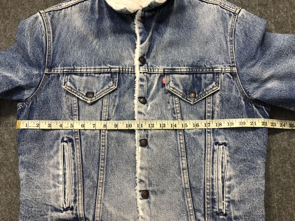 Levi's × Vintage Vintage Levi’s Jacket Sherpa Distressed Snap Button Size US L / EU 52-54 / 3 - 19 Thumbnail