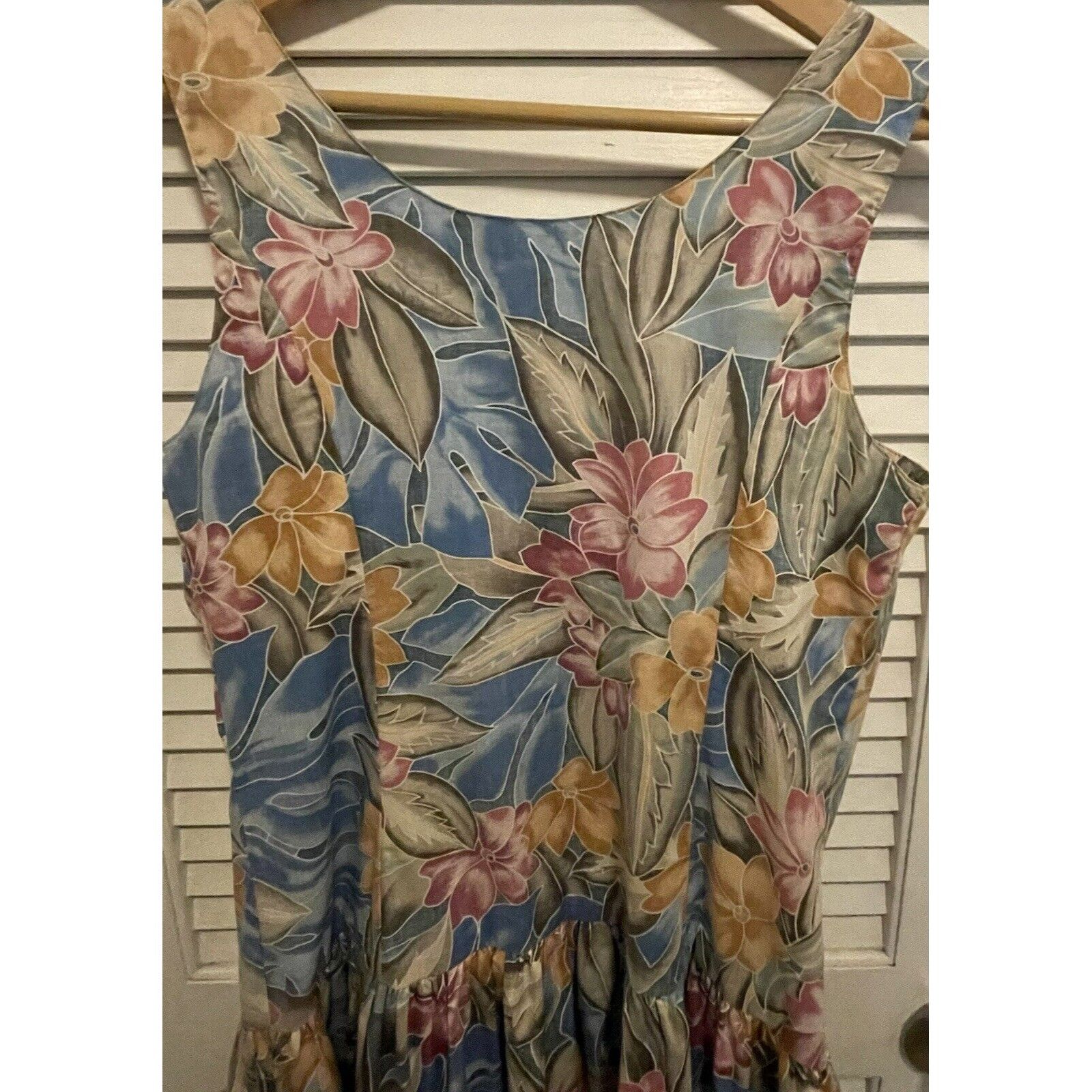 Reyn Spooner Vintage Reyn Spooner Hawaiian Floral Button Down Dress Slee Size M / US 6-8 / IT 42-44 - 7 Thumbnail