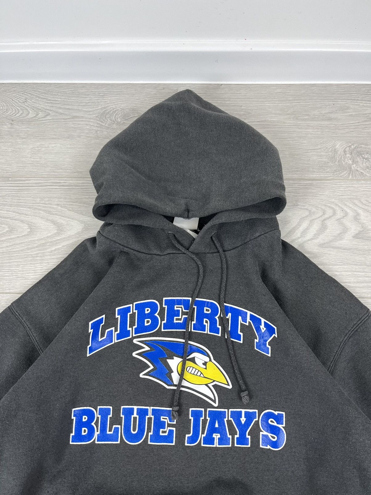 MLB × Vintage Blue Jays Baseball Vintage 90s Baggy Fit Hoodie Size US M / EU 48-50 / 2 - 4 Thumbnail