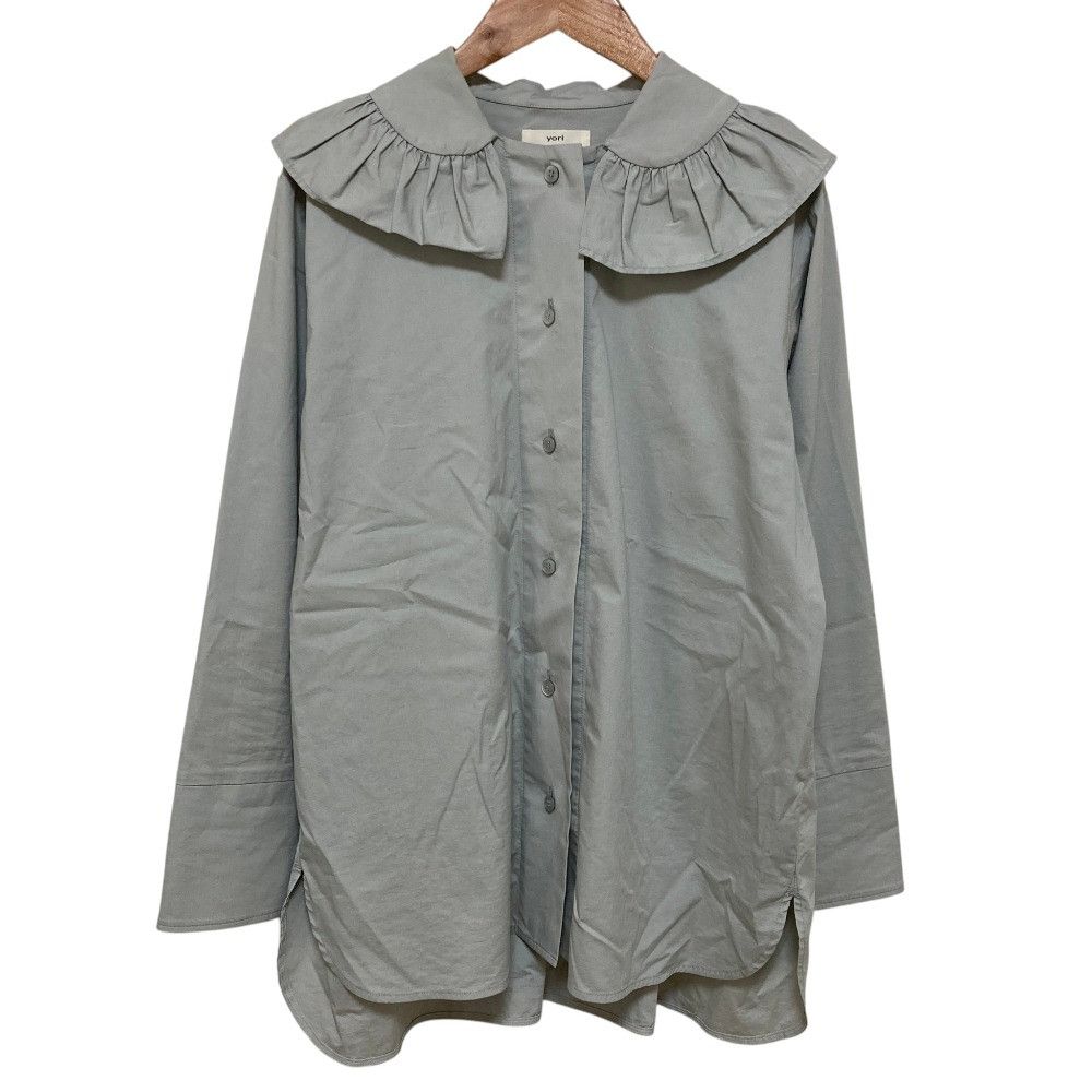 Other Other yori frill collar shirt Textile Tops YR2121-097AW DUTY FREE for USA Size ONE SIZE - 1 Thumbnail