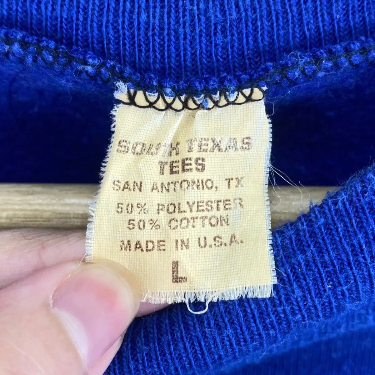 Vintage Vintage 80’ SOUTH TEXAS TEES Polo Club St Louis Sweatshirt Size US L / EU 52-54 / 3 - 6 Thumbnail