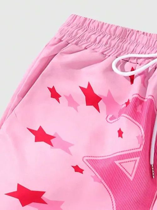 Japanese Brand Print Y2k Shorts DRIP summer Size US 34 / EU 50 - 3 Thumbnail