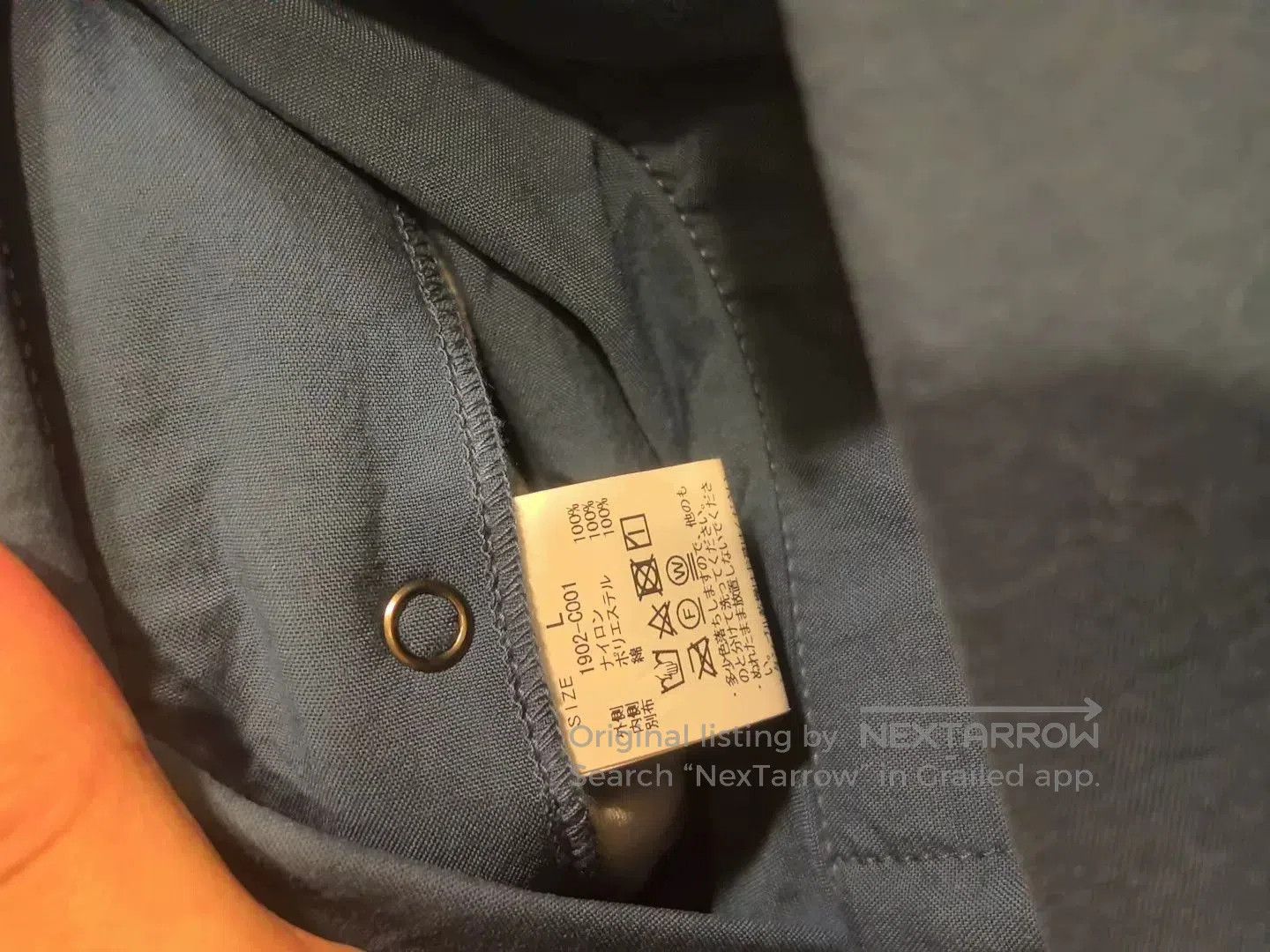 KUON KUON 19AW Indigo Dyed Trench Coat. Size US L / EU 52-54 / 3 - 5 Thumbnail