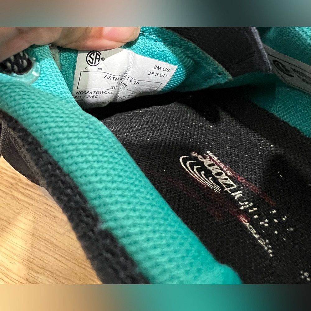 Kodak Kodiak Teal and Black Sneakers Size US 8 / IT 38 - 8 Thumbnail