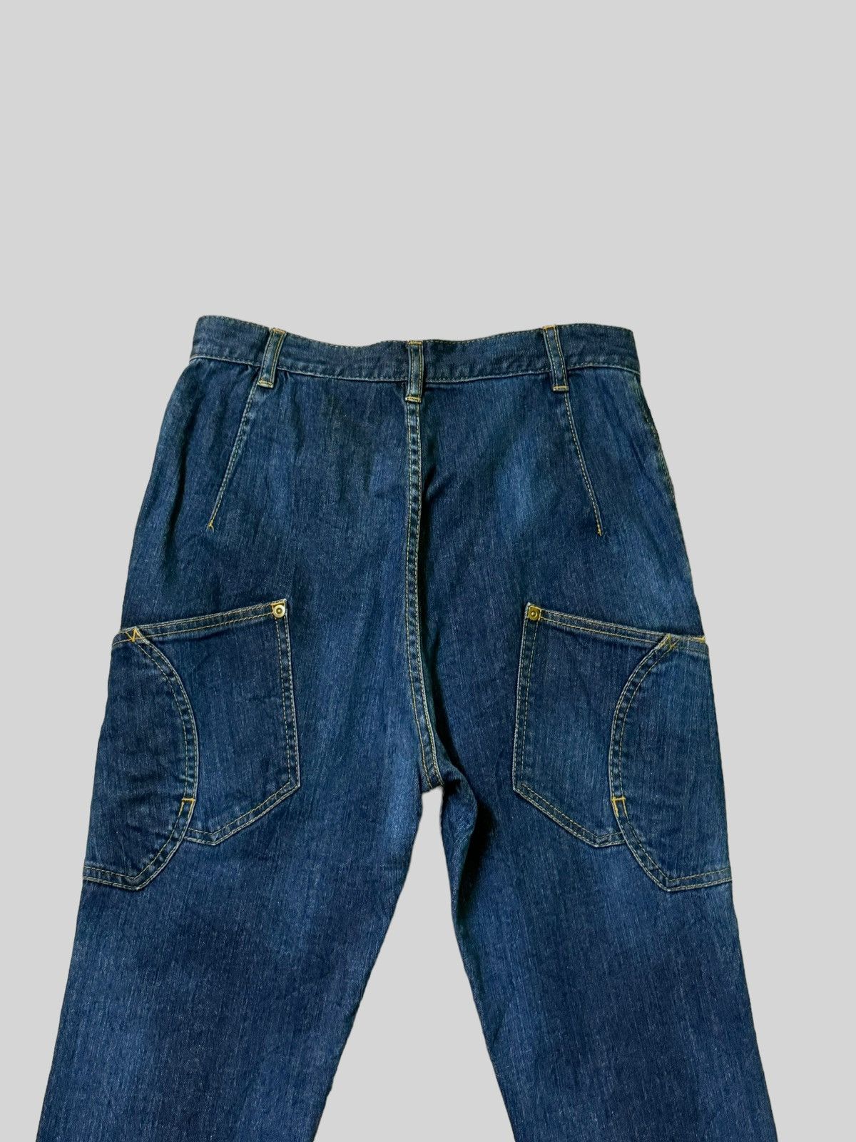 Issey Miyake × mercibeaucoup Vintage 90’s Mercibeaucoup Issey Miyake Bush Pants Size US 26 / EU 42 - 8 Thumbnail