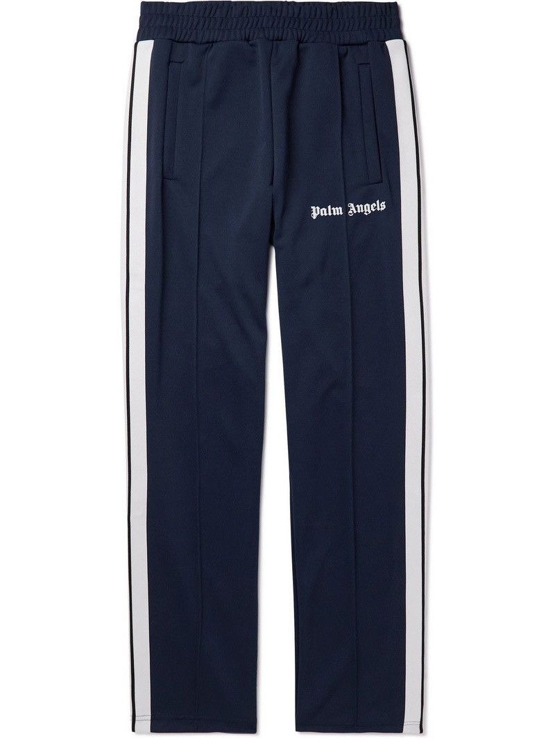 Palm Angels Palm Angels Navy Striped Joggers Size US 30 / EU 46 - 1 Thumbnail
