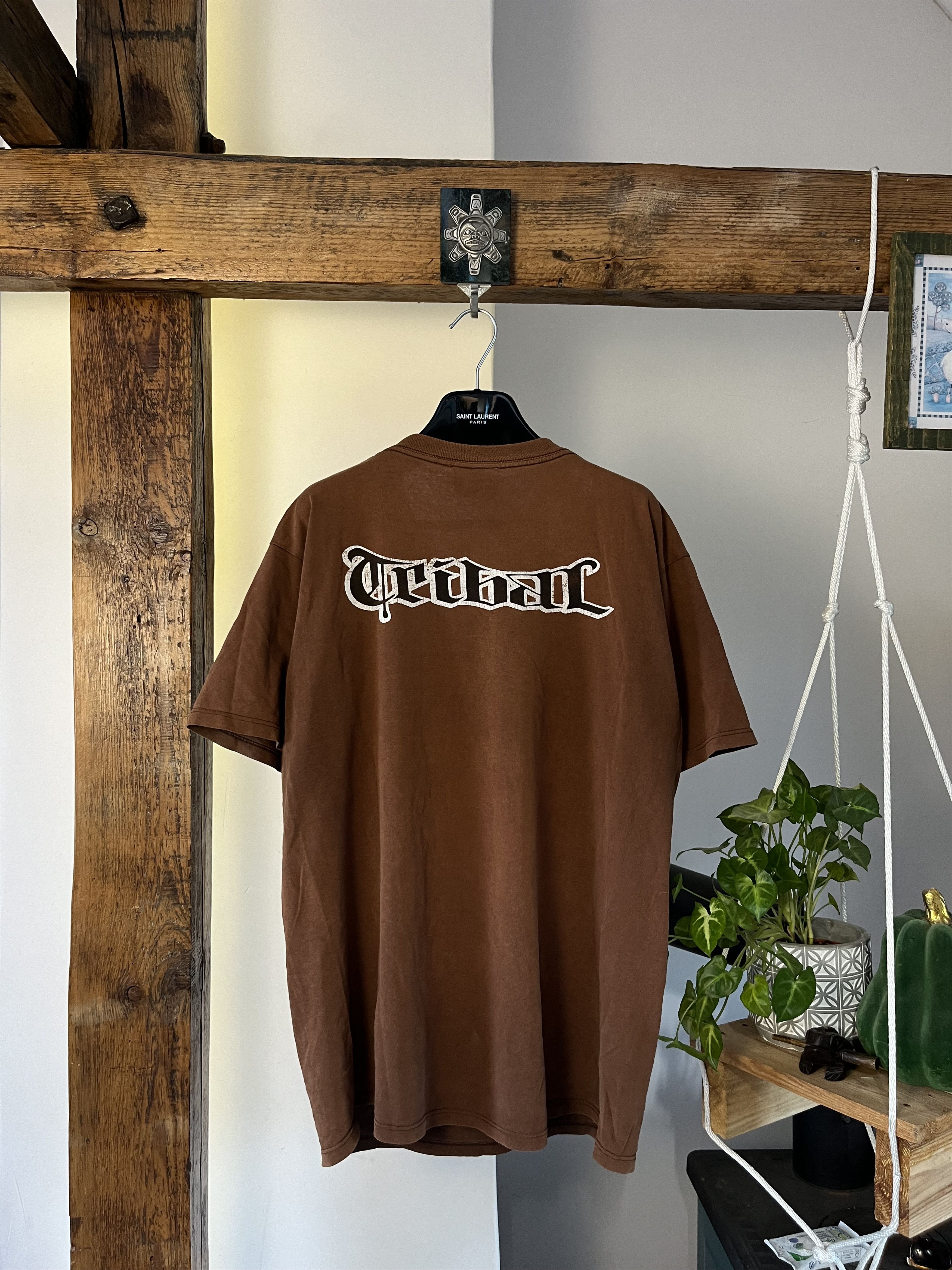 Rap Tees × Tribal Streetwear × Vintage Vintage 93' Tribal Gear Hip Hop Graffiti Made in USA Size US XL / EU 56 / 4 - 2 Thumbnail