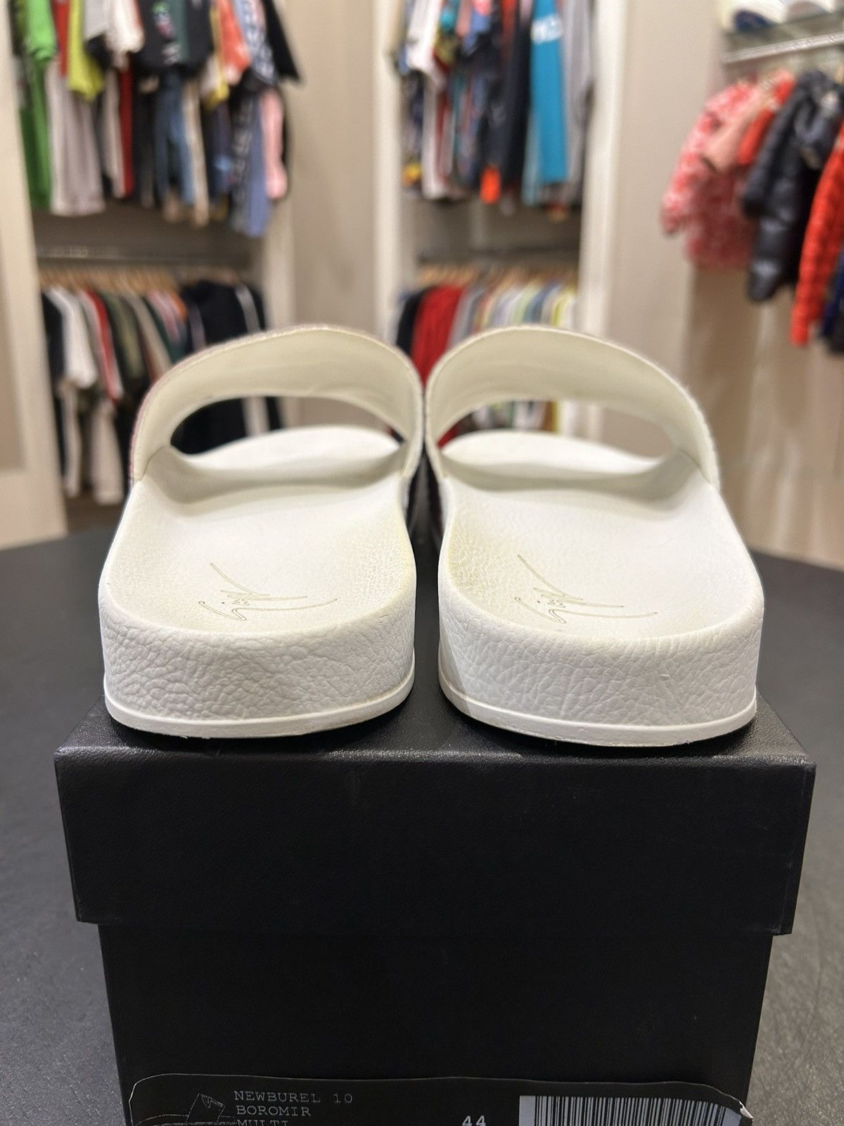 Giuseppe Zanotti Giuseppe Zanotti Logo Slides Size US 11 / EU 44 - 4 Thumbnail