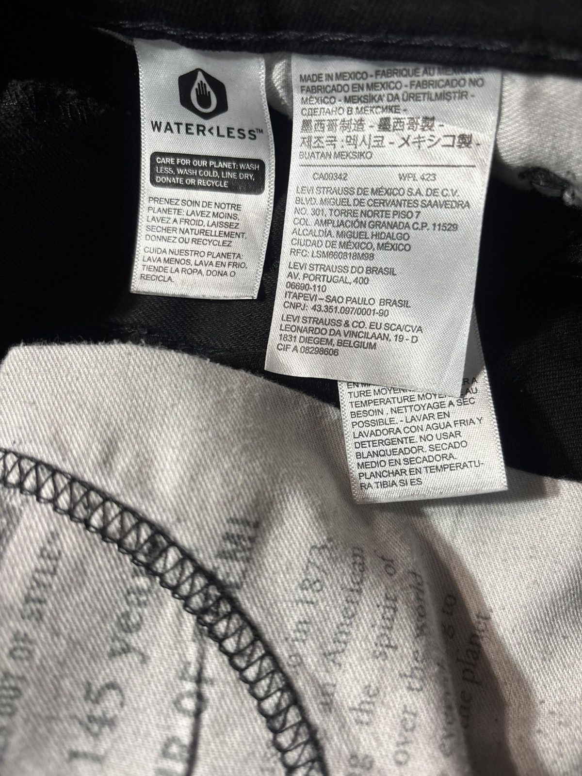Levi's Levi’s Black Low Rise Size US 30 / EU 46 - 6 Thumbnail