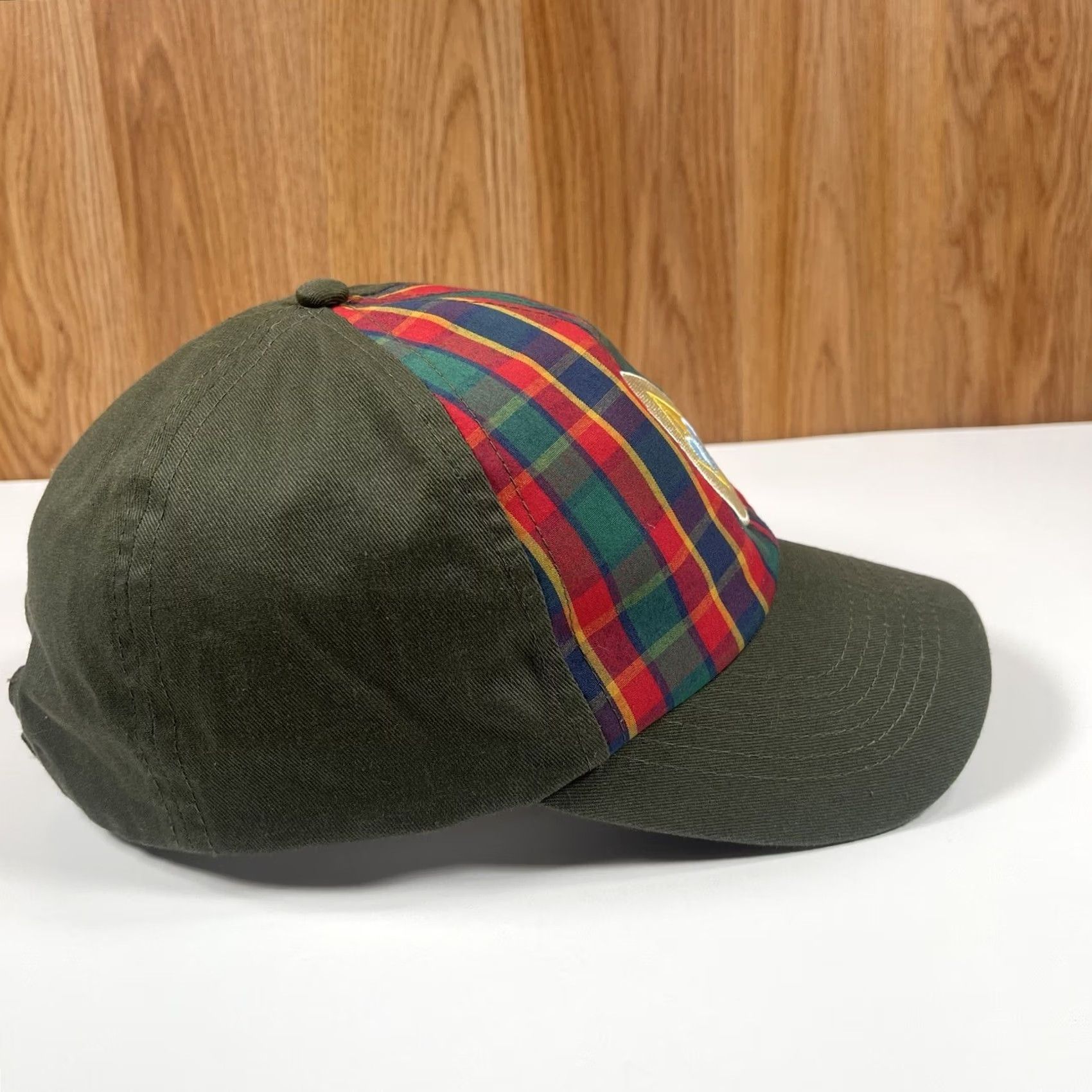 Olive Unbranded Baseball Hat Cap Adult Adjustable Olive Green Size ONE SIZE - 6 Thumbnail