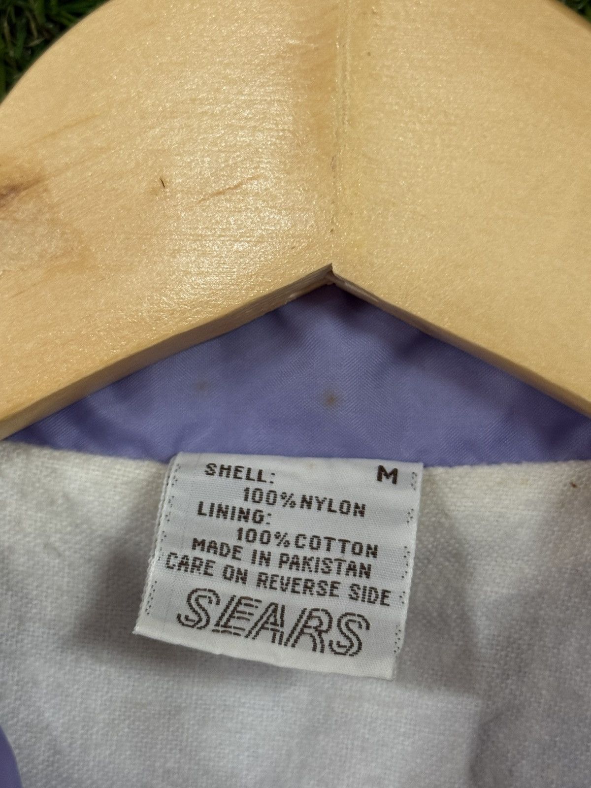Sears Vintage Sears Purple Lilac Coach Track Jacket Medium USA Size US M / EU 48-50 / 2 - 4 Thumbnail