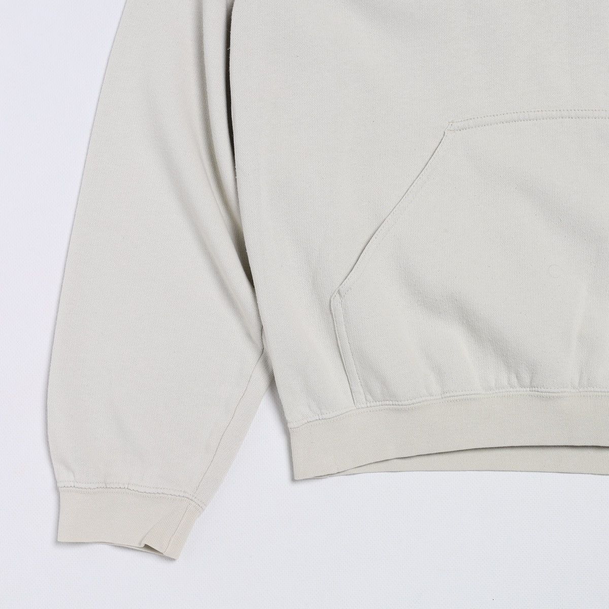 Nike Vintage Nike Beige Swoosh Hoodie Size US M / EU 48-50 / 2 - 3 Thumbnail