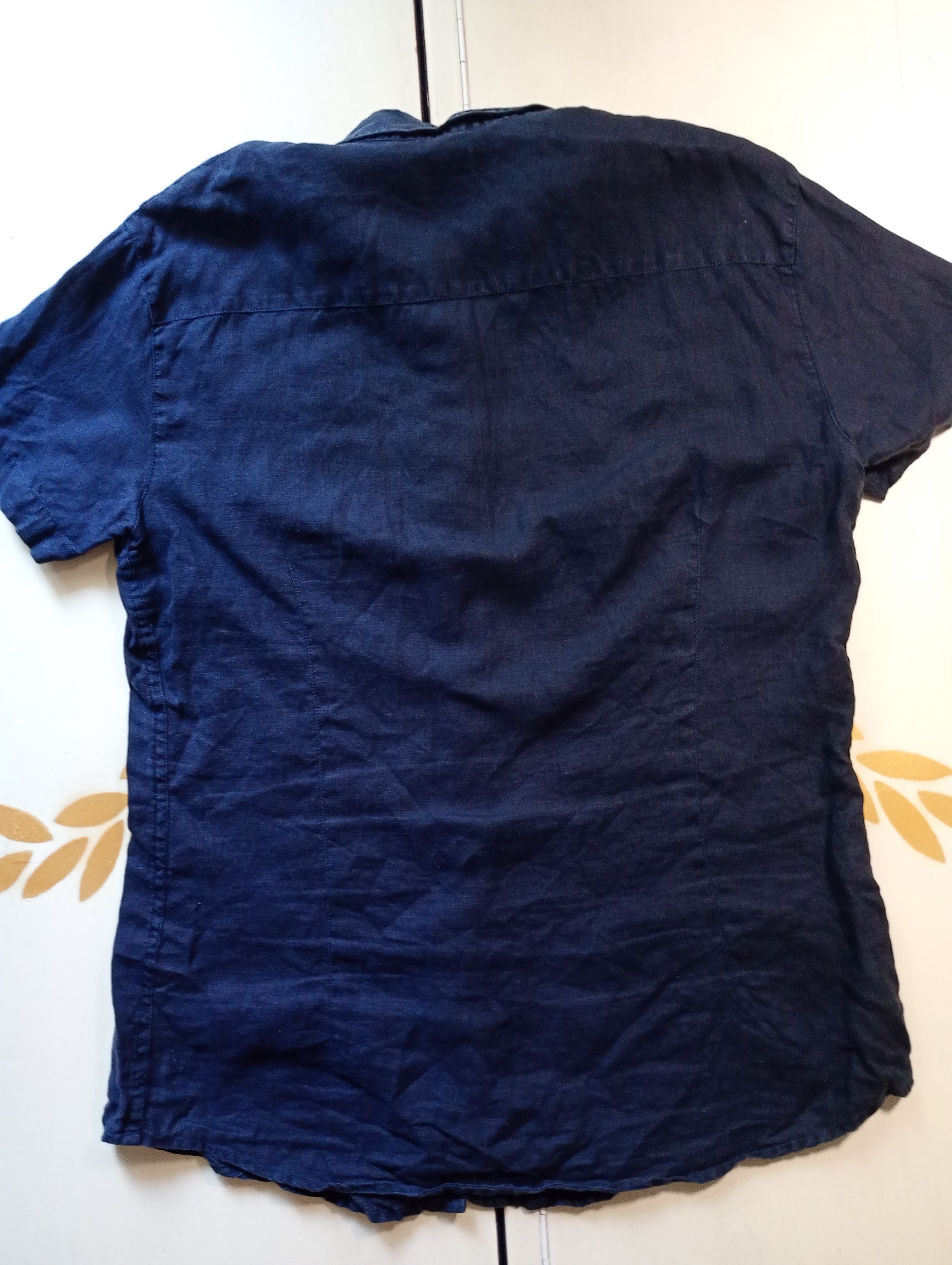 Armani Armani Jeans Linen Shirt Size US XL / EU 56 / 4 - 11 Thumbnail