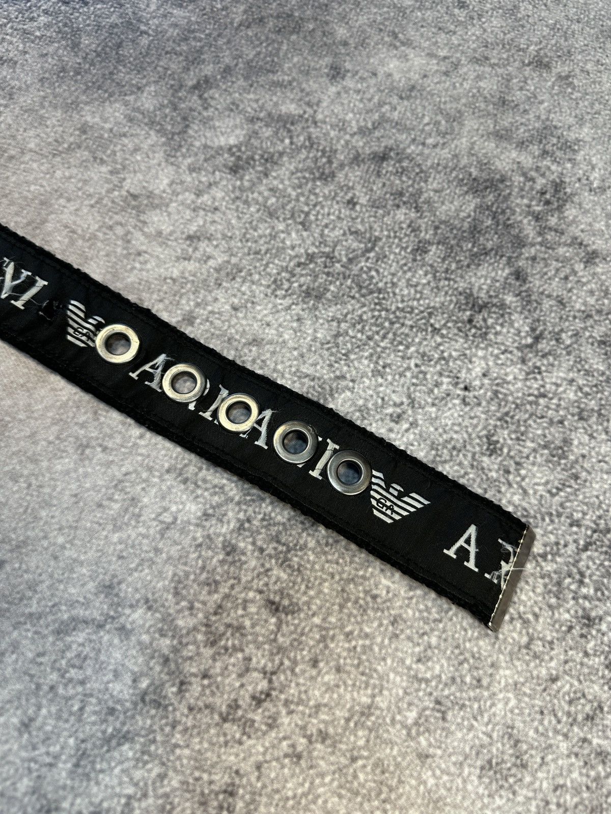Armani Emporio Armani Logo Belts Streetwear Rare Y2K Casual USA Size ONE SIZE - 4 Thumbnail
