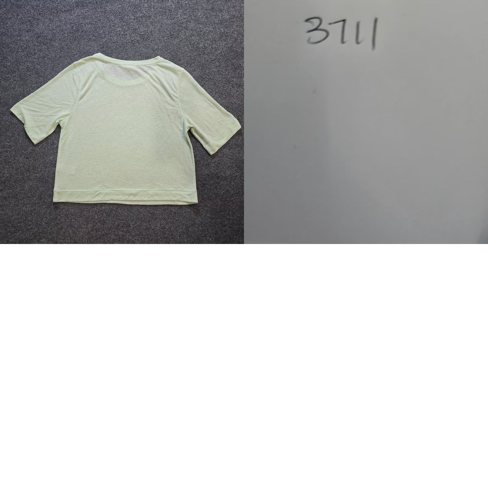 Athleta Athleta Top Womens Size Medium Green Slub Knit Short Sleeve Boxy Relaxed Casual Shirt Ladies XL Green Slub Knit Basic Classic Theme Size XL / US 12-14 / IT 48-50 - 8 Thumbnail