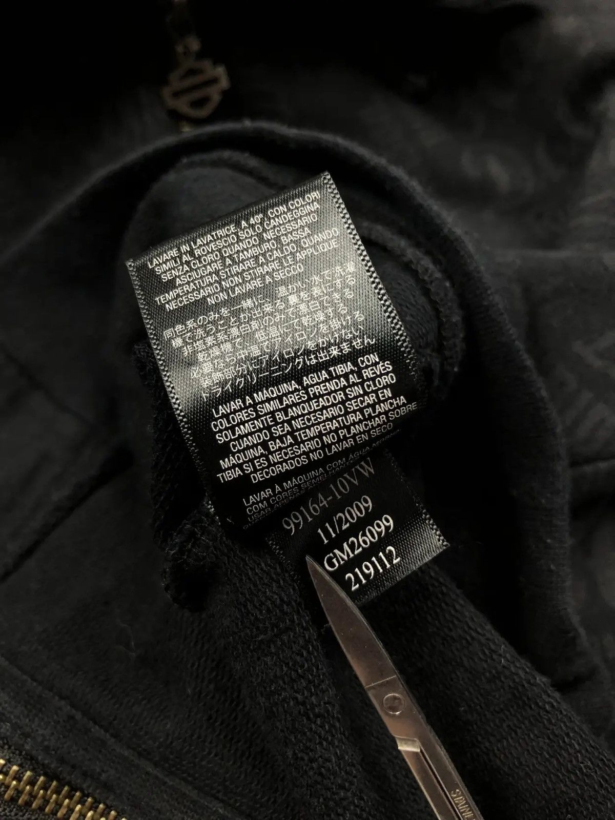 Harley Davidson HARLEY DAVIDSON Vintage Streetwear Motorcycle Zip Hoodie Y2k Size S / US 4 / IT 40 - 13 Thumbnail
