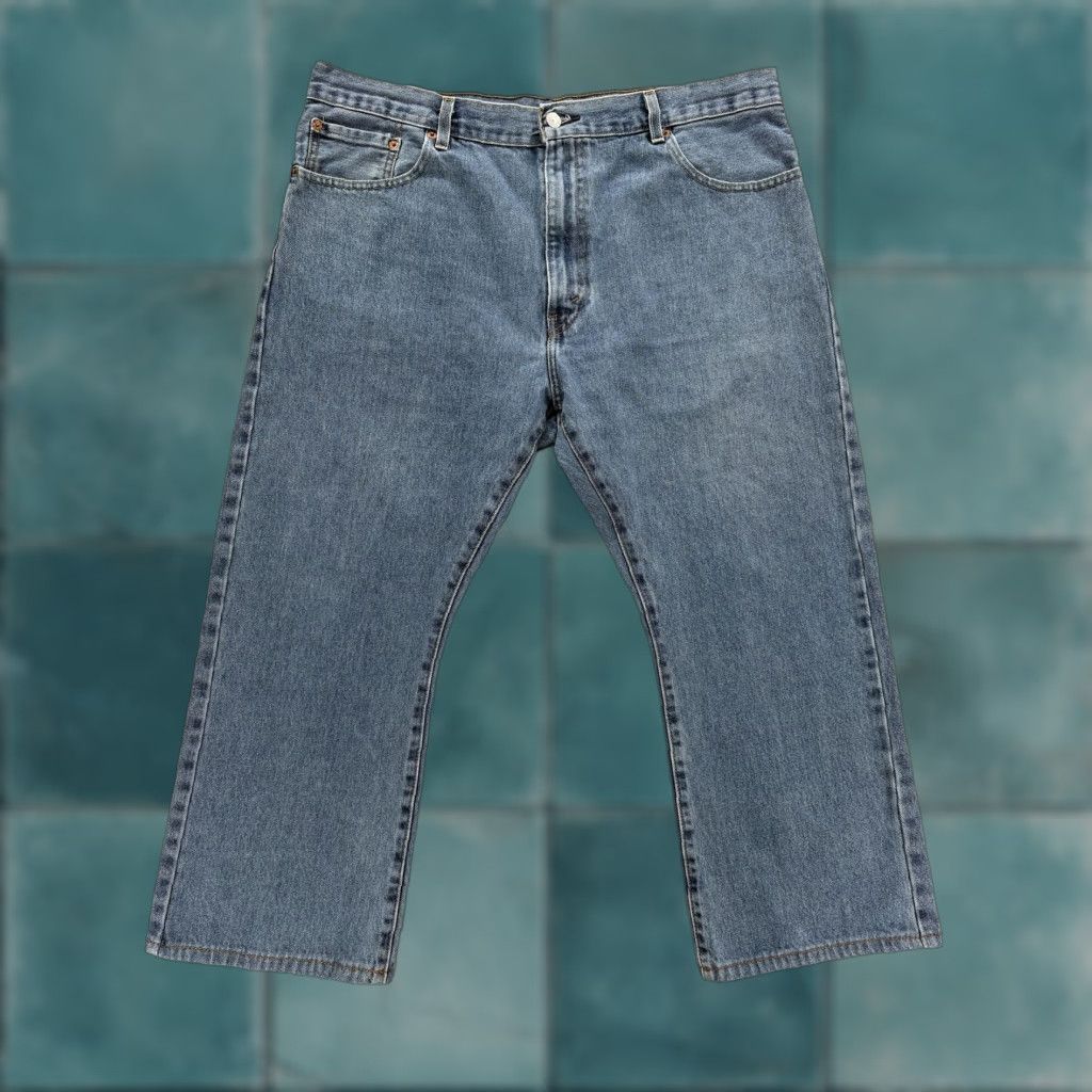 Levi's VINTAGE Levis 517 Jeans Mens 40x25 Blue Medium Wash Denim Bootcut Western Cowboy Rodeo Size US 40 / EU 56 - 1 Thumbnail