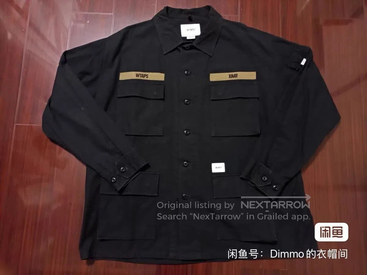 Wtaps Wtaps 19AW Jungle LS Cotton Canvas Shirt. Size US XL / EU 56 / 4 - 1 Thumbnail