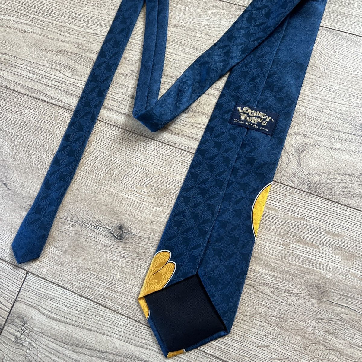 Cartoon Network Vintage Looney Tunes silk tie 1993 tweety Size ONE SIZE - 6 Thumbnail
