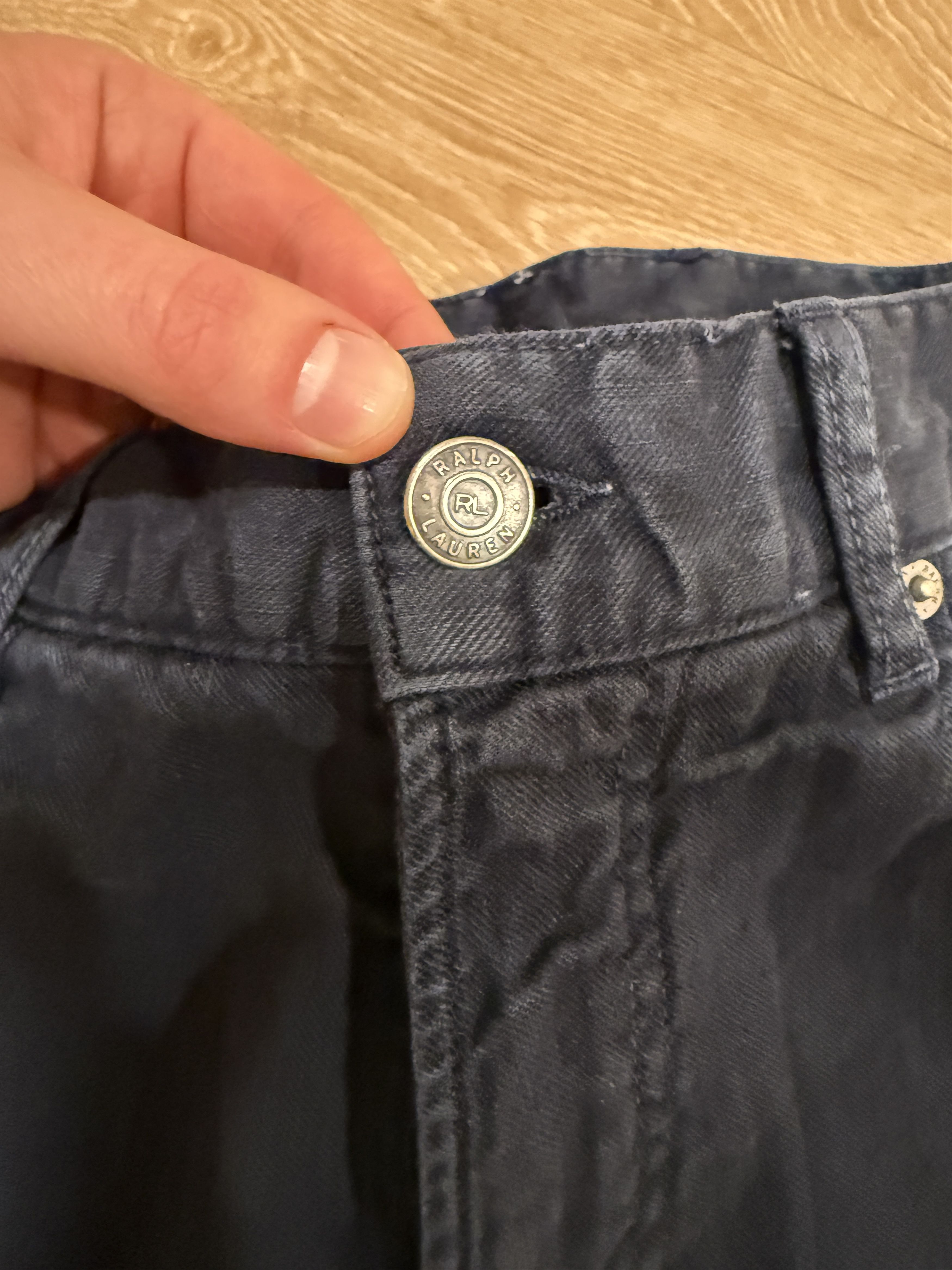 Ralph Lauren Purple Label Cotton Linen Blend Tapered Chinos Size US 32 / EU 48 - 4 Thumbnail