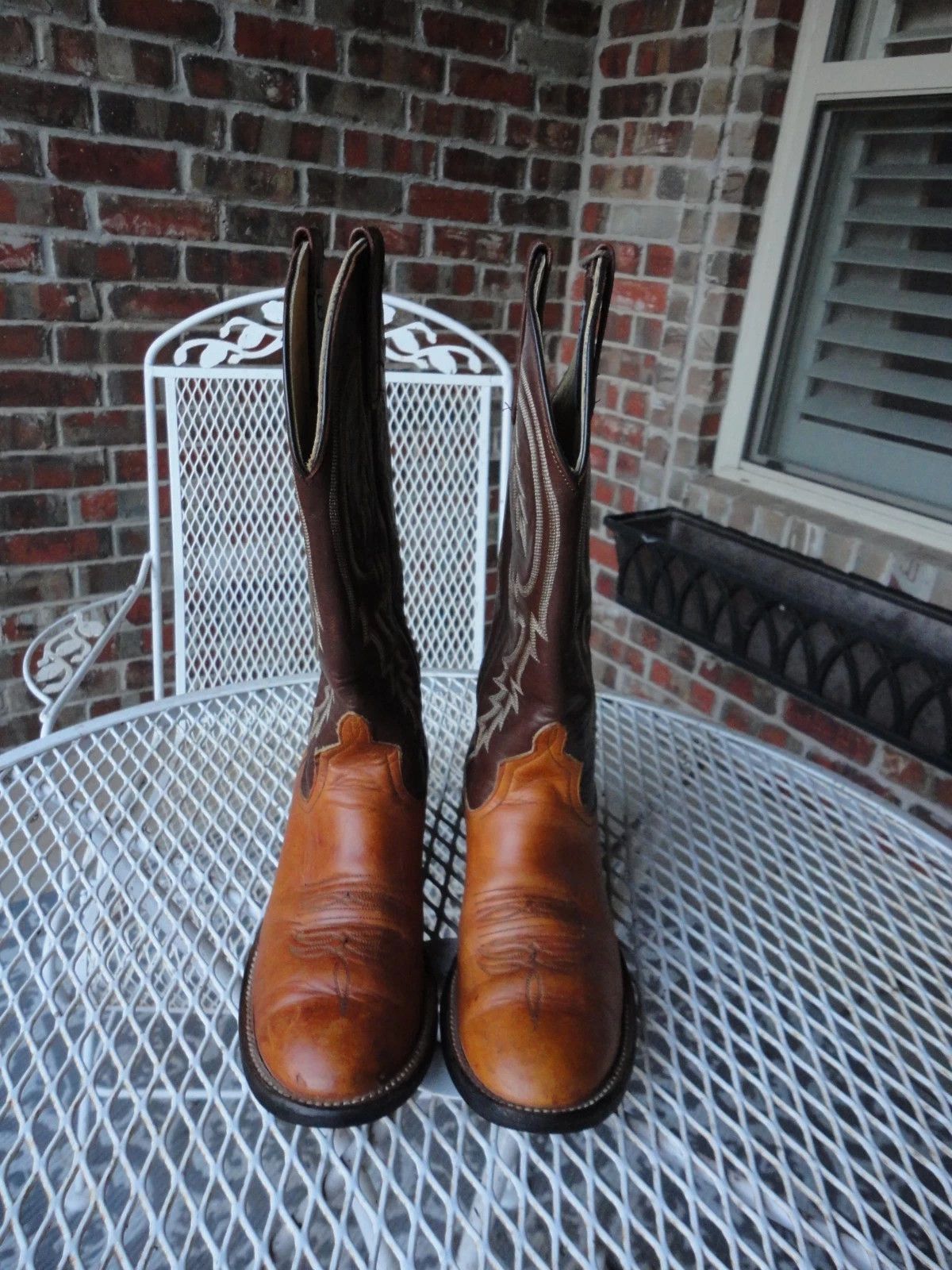 Anderson Bean ANDERSON BEAN Vintage Brown Western Boots Size 6.5 Size US 6.5 / EU 39-40 - 2 Thumbnail