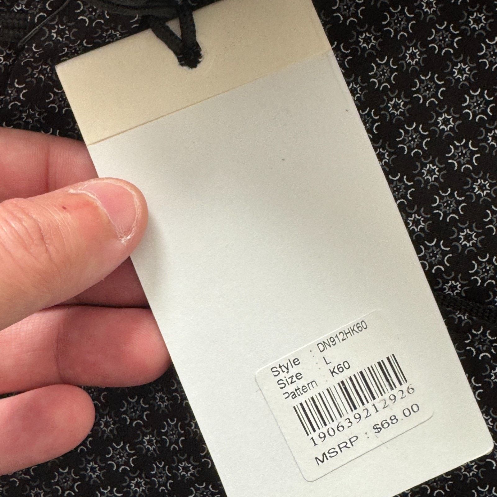 Paper Denim & Cloth Paperdenim & Cloth Slim Fit Shirt XL Black White Geometric Size US L / EU 52-54 / 3 - 14 Thumbnail