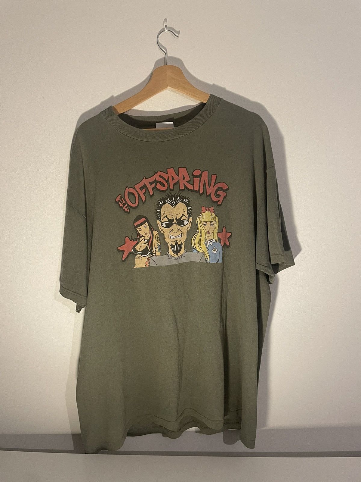 Band Tees × Vintage vintage the offspring 2001 europe tour tee Size US XL / EU 56 / 4 - 1 Thumbnail