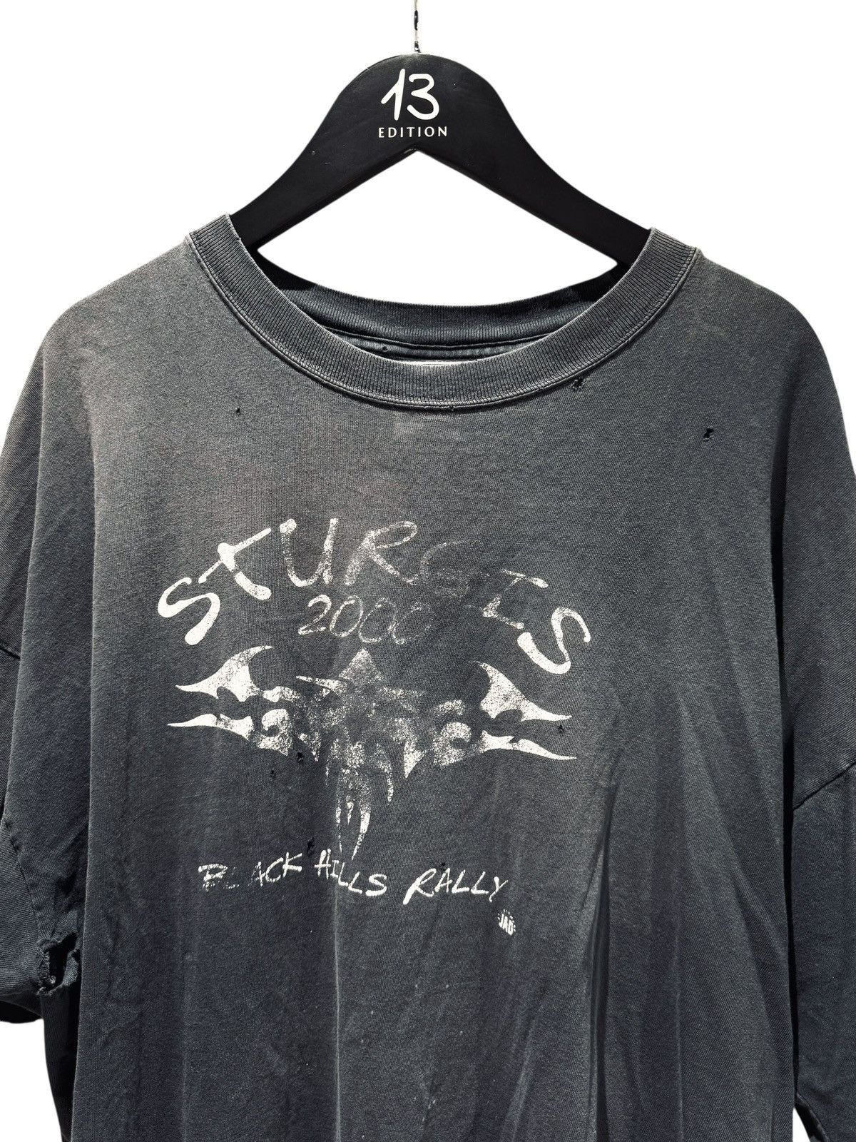 West Coast Choppers 2000’s Thrashed and Faded Vintage Sturgis Choppers Tee Size US XXL / EU 58 / 5 - 3 Thumbnail