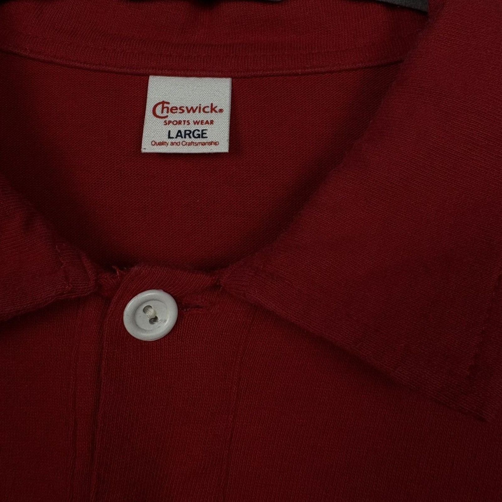 Harley Davidson × Japanese Brand × Vintage 🇯🇵CHESWICK Bowling Polo Size US L / EU 52-54 / 3 - 5 Thumbnail