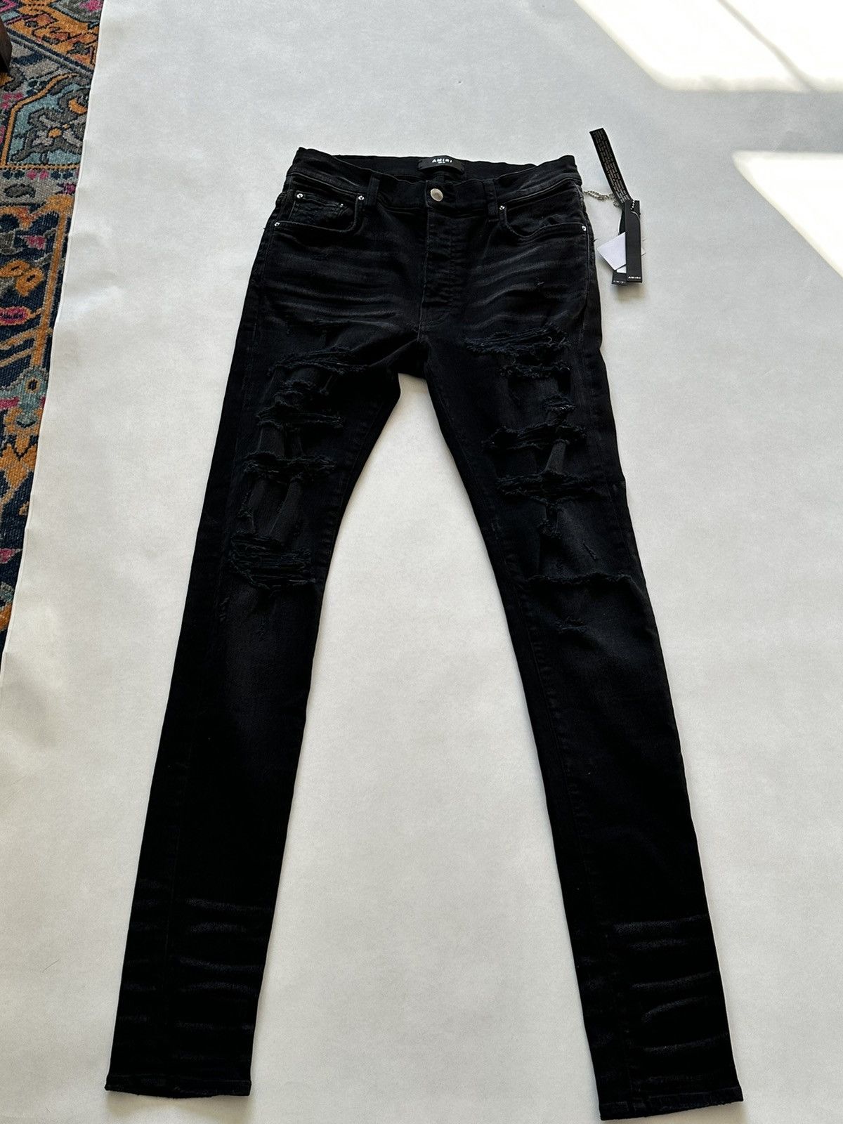 image of Amiri Black Jeans, Men's (Size 30)
