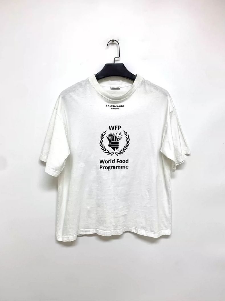 Balenciaga Balenciaga Wheat ear short sleeve T-shirt 2505-Nextarrow Size US S / EU 44-46 / 1 - 1 Thumbnail
