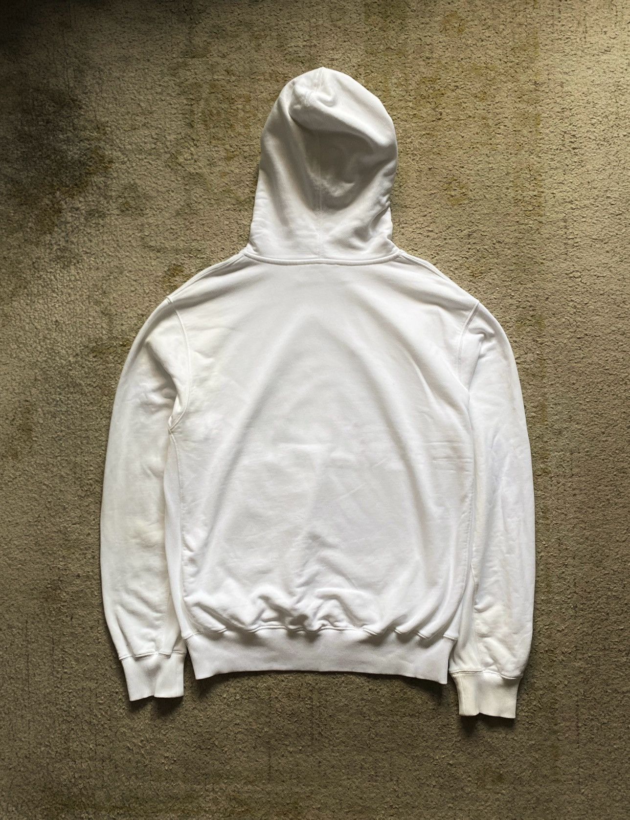 Helmut Lang Helmut Lang Bold White Hoodie Size US XL / EU 56 / 4 - 4 Thumbnail