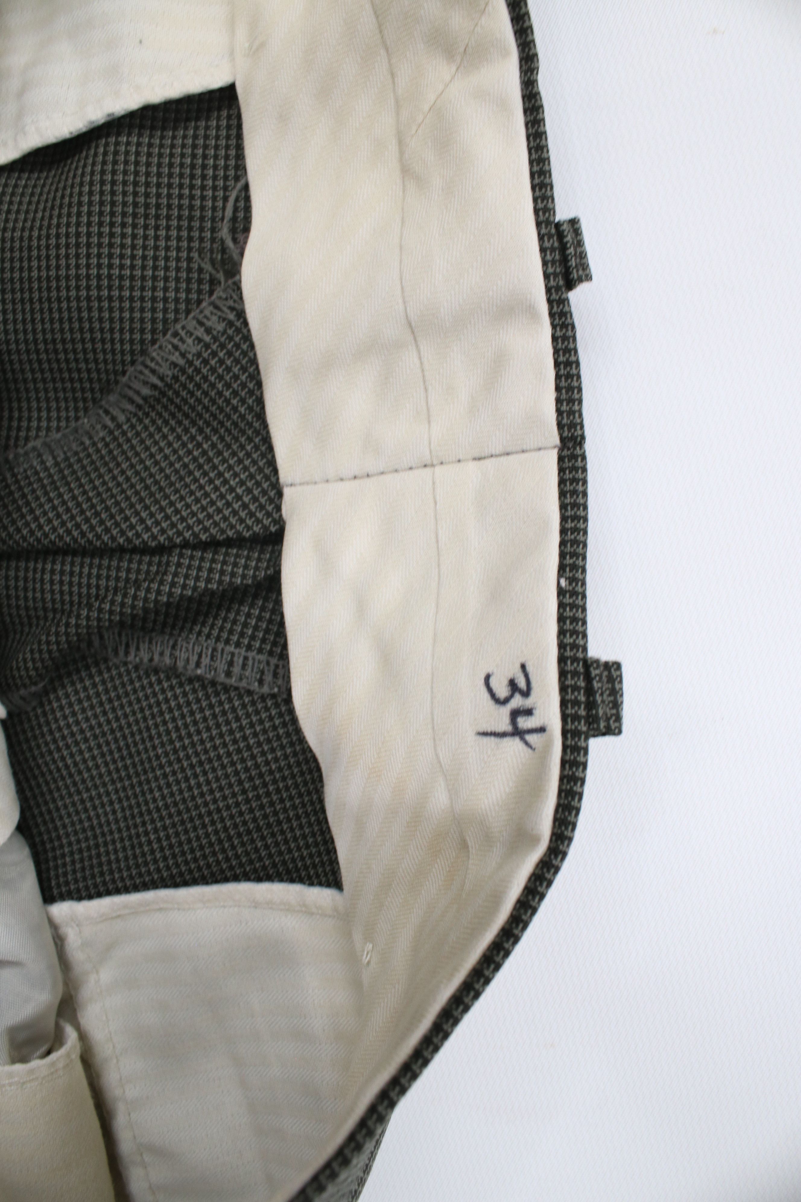 Vintage Vintage 90s Streetwear Wool Knit Wide Leg Chino Pants Size US 34 / EU 50 - 7 Thumbnail