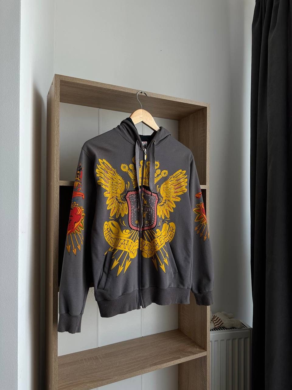 Christian Audigier × Ed Hardy × Vintage Vintage Ed Hardy Christian Audigier Hoodie Size US S / EU 44-46 / 1 - 4 Thumbnail