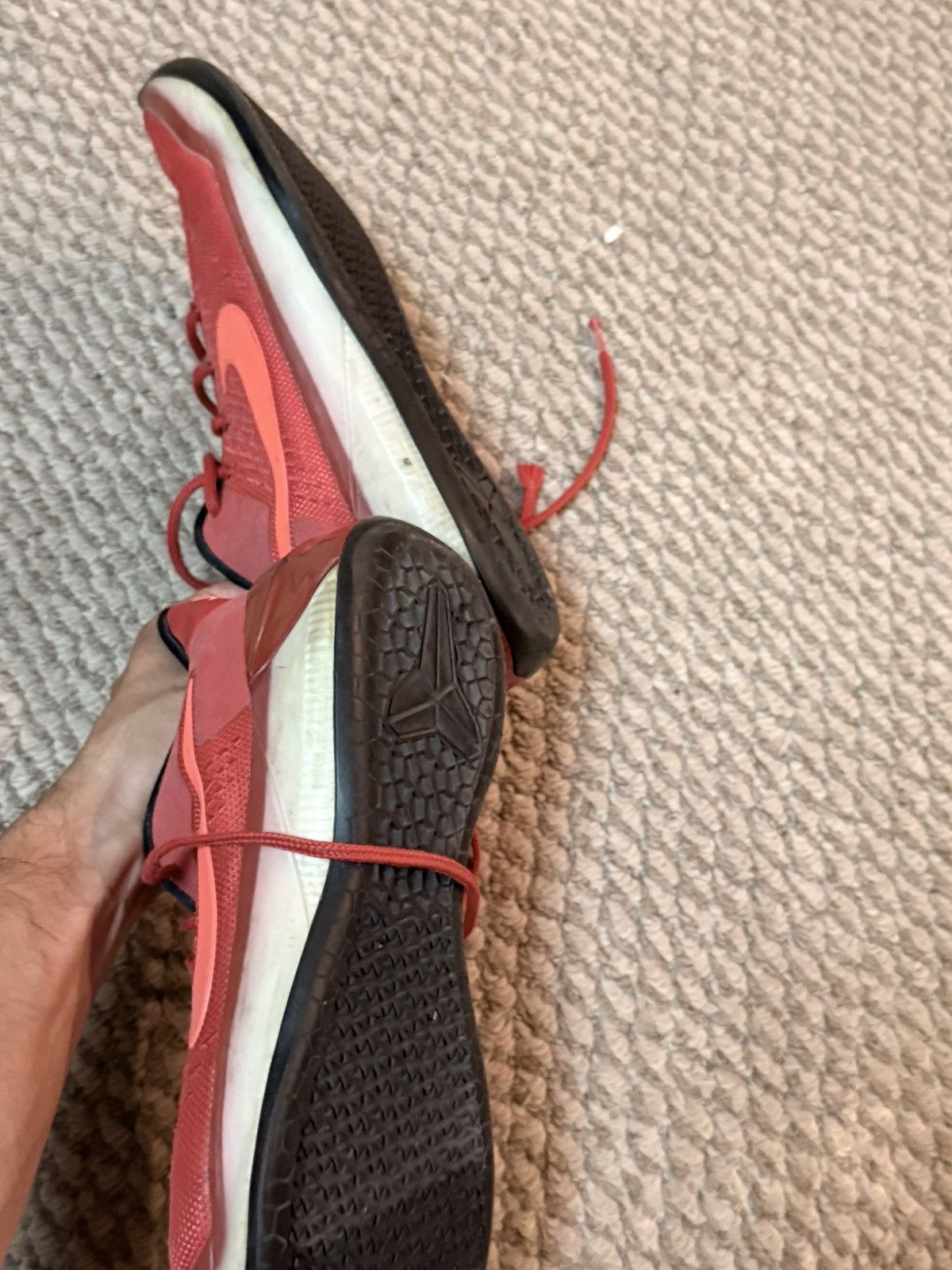 Nike Nike Kobe A.D. University Red 2016 Rare 852425-608 Size US 11 / EU 44 - 16 Thumbnail