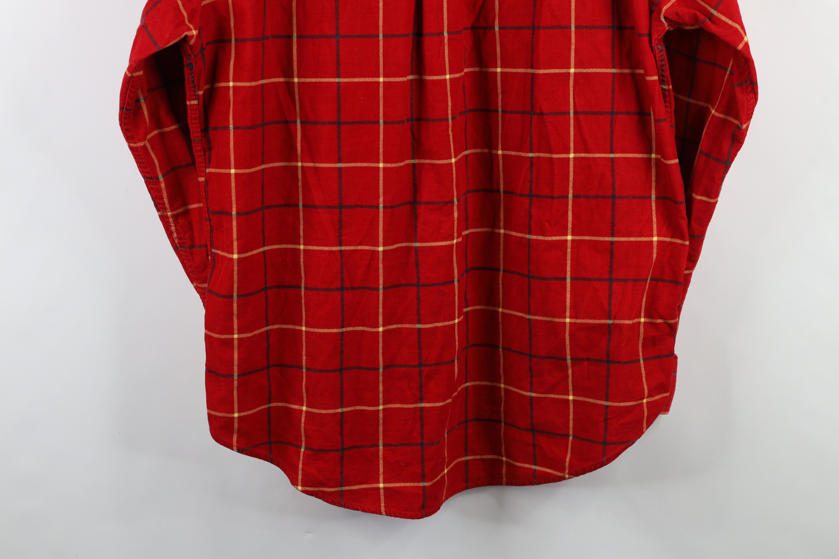 Tommy Hilfiger × Vintage Vintage 90s Tommy Hilfiger Collared Button Down Shirt Size US L / EU 52-54 / 3 - 14 Thumbnail