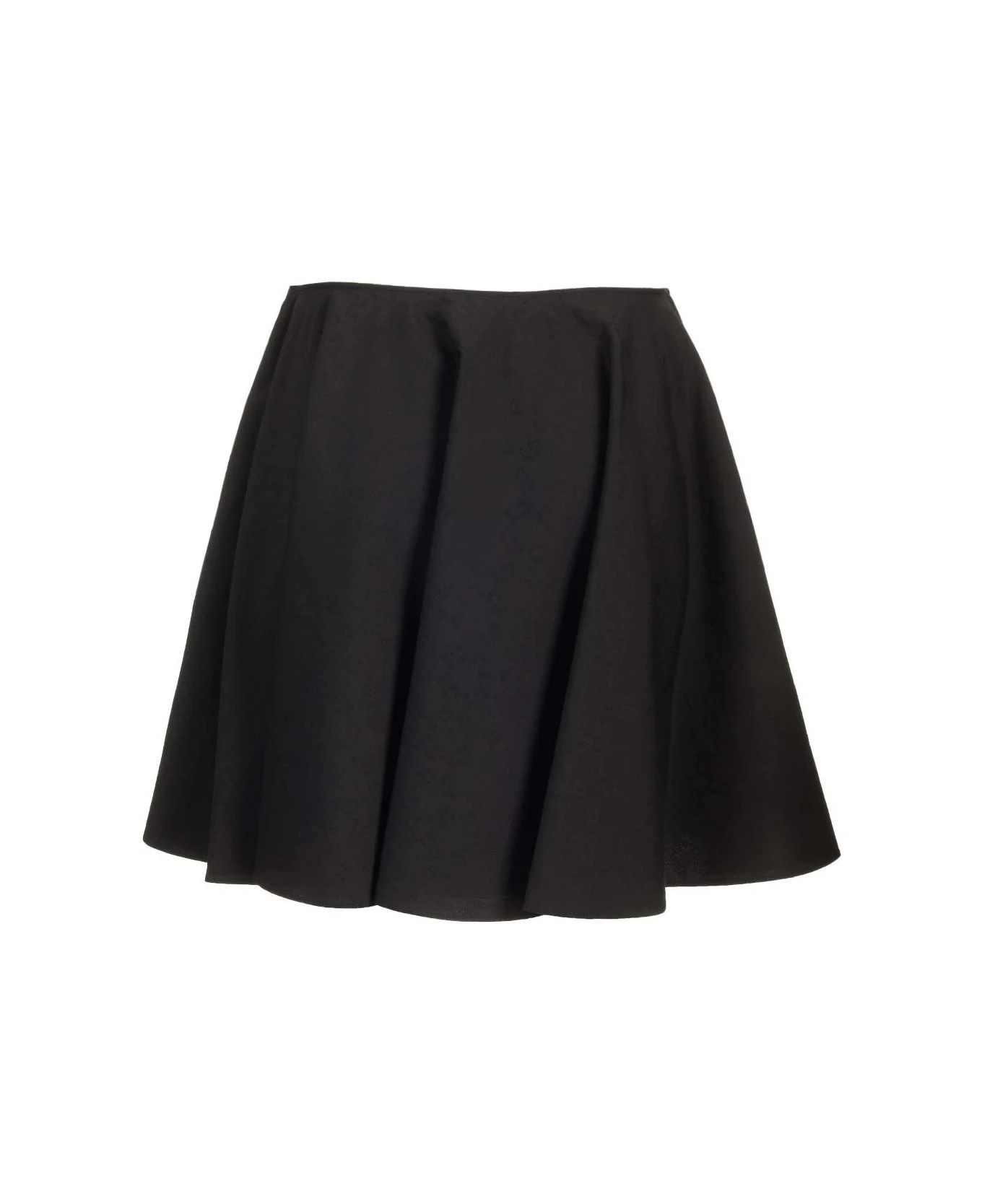 Givenchy o1n1vont0326 Full Skirt in Black Size 25" / US 0 / IT 36 - 1 Thumbnail
