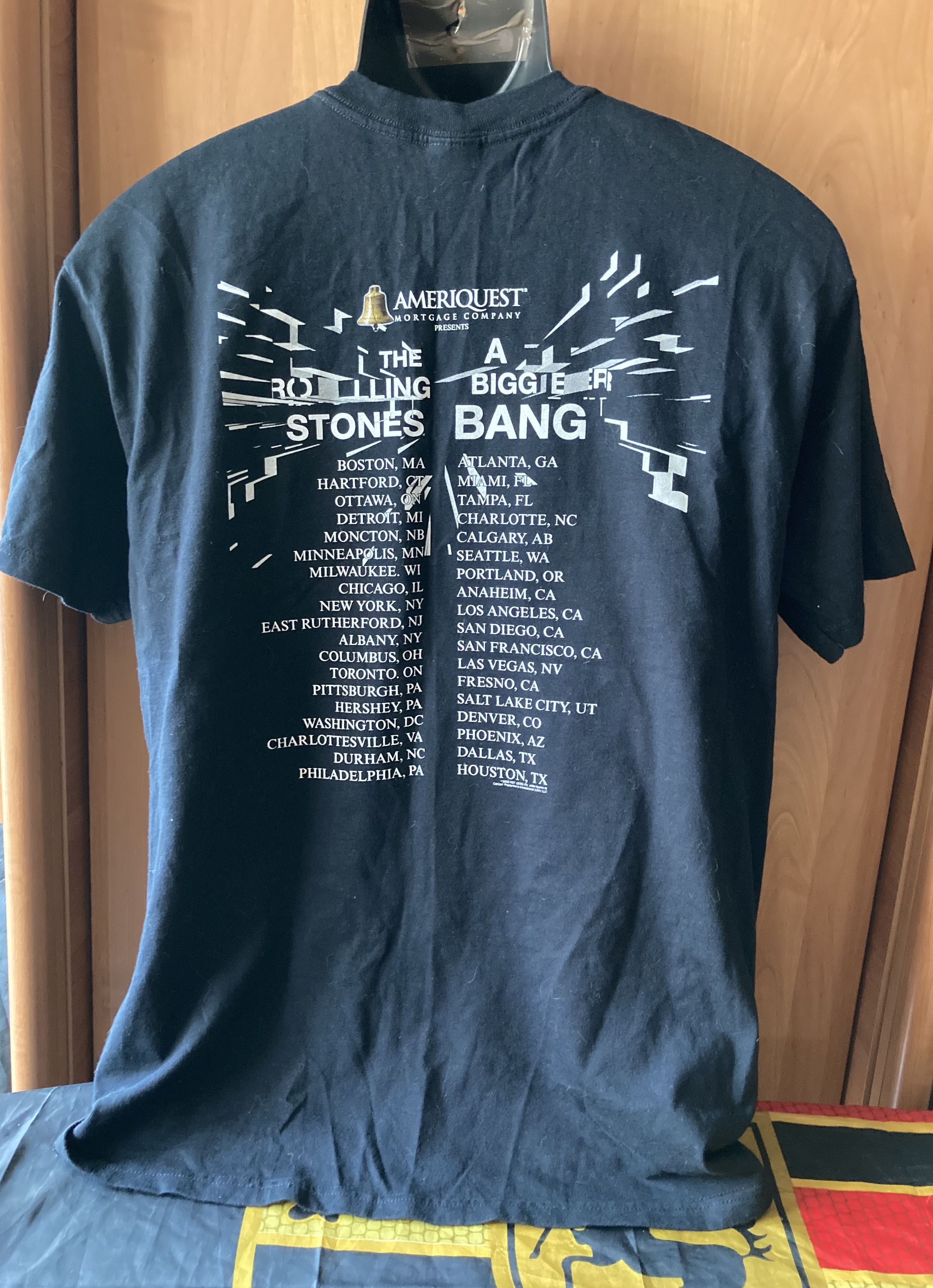 Band Tees × The Rolling Stones × Vintage Rolling Stones North American Tour A Bigger Bang 2005 Size US L / EU 52-54 / 3 - 2 Thumbnail