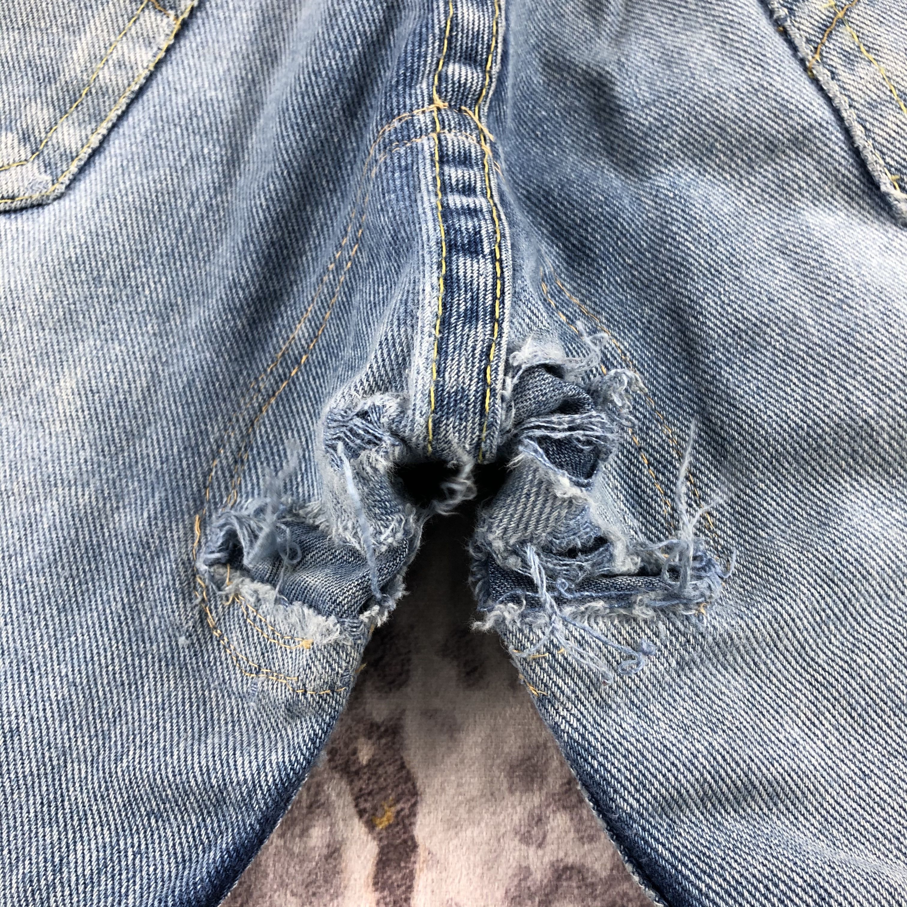 Levi's × Vintage 90s Vintage Light Wash Levis 901 Jeans-JM2359 Size US 34 / EU 50 - 6 Thumbnail
