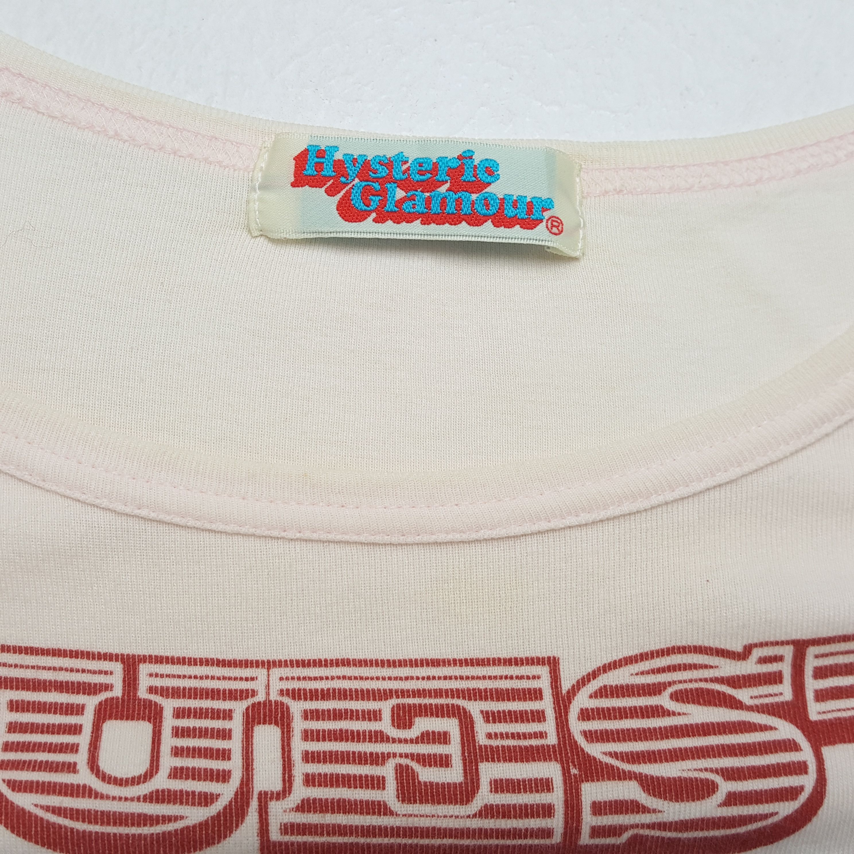 Hysteric Glamour × Japanese Brand × Vintage Vintage HYSTERIC GLAMOUR Japanese Fashion Brand T-Shirts Size XS / US 0-2 / IT 36-38 - 7 Thumbnail