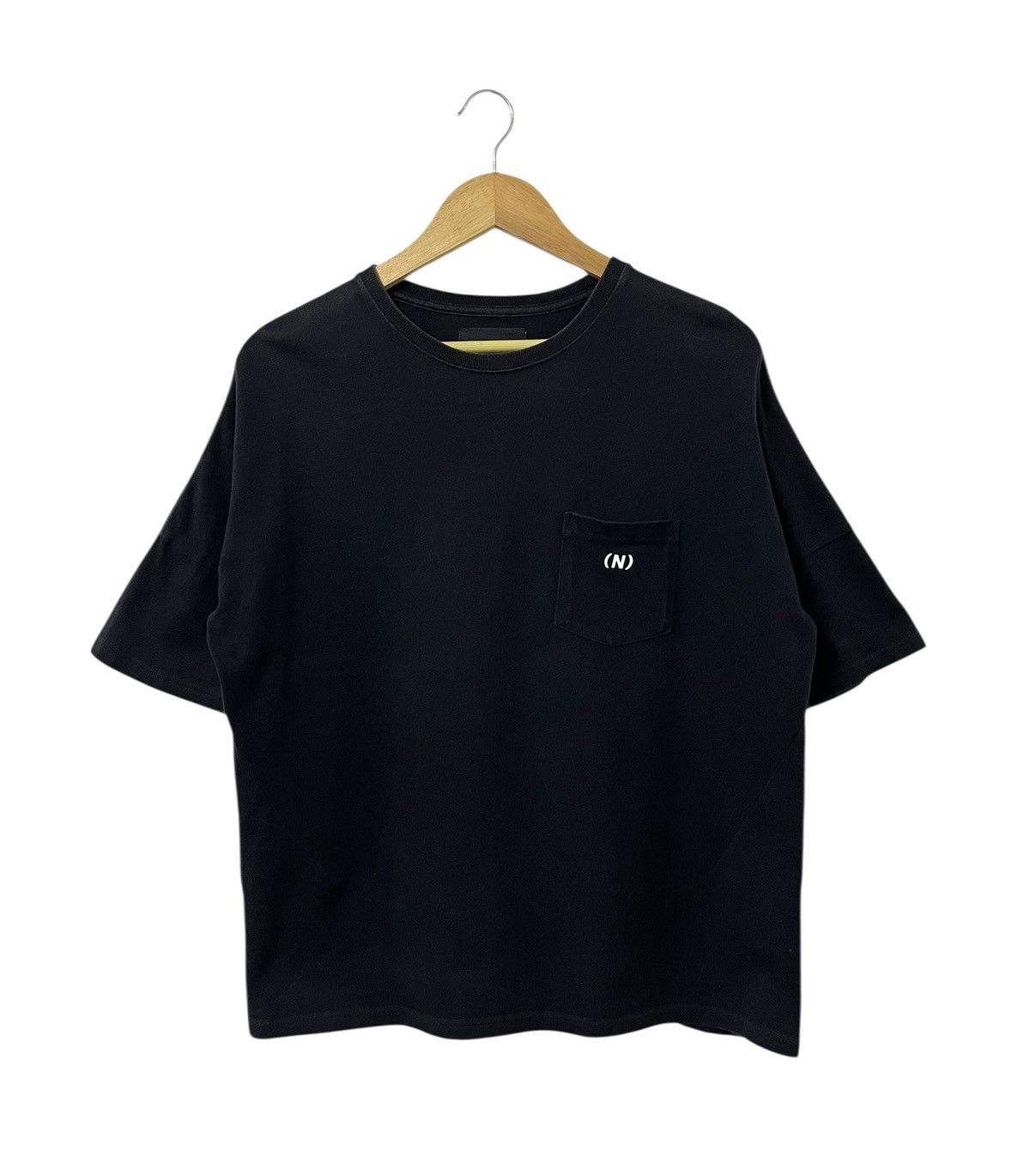 Number (N)ine NUMBER NINE BY TAKAHIRO MIYASHITA POCKET LOGO JAPAN TSHIRT Size US L / EU 52-54 / 3 - 2 Thumbnail