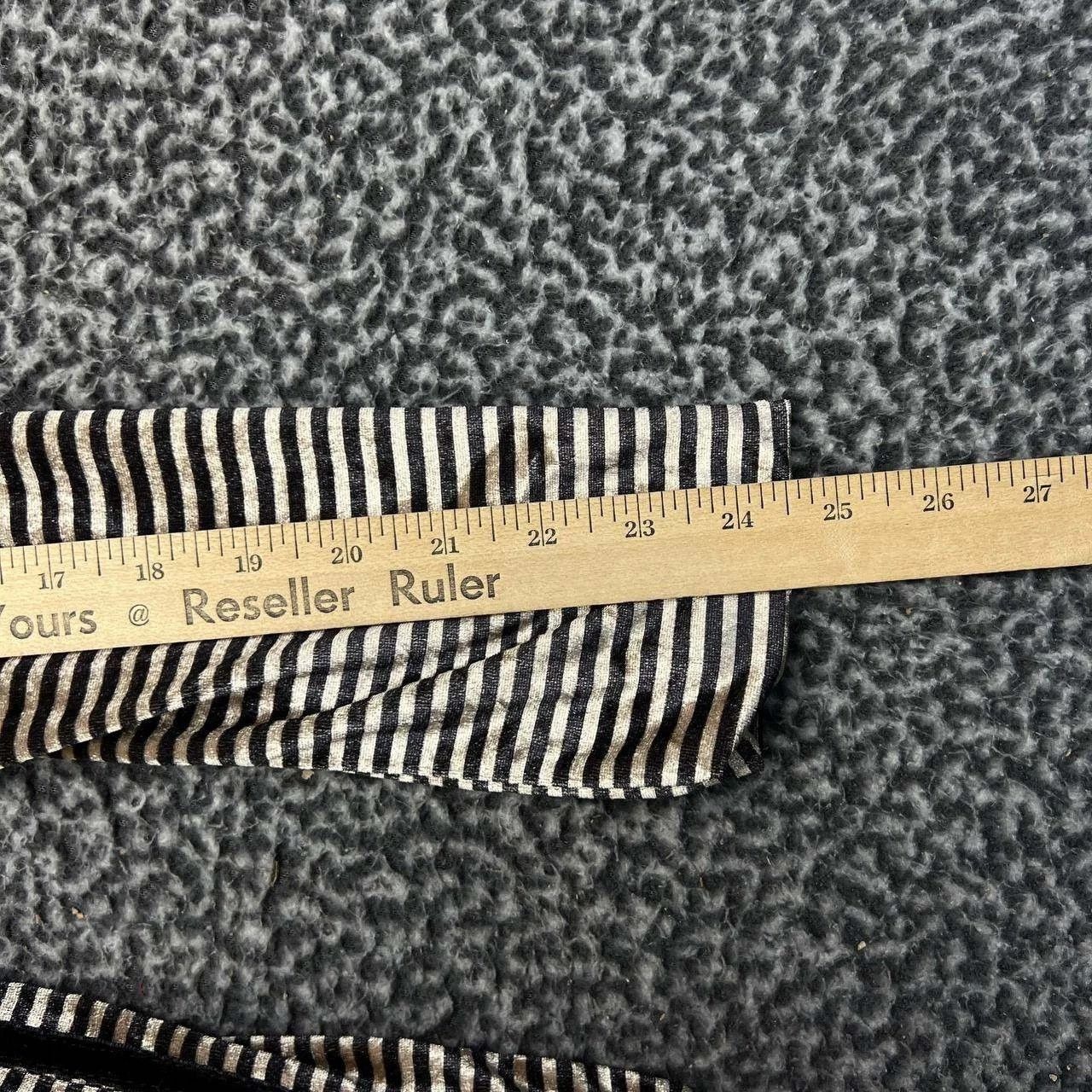One Teaspoon One Teaspoon Coat Women XS Black Striped Velvet Pocket Size XS / US 0-2 / IT 36-38 - 5 Thumbnail