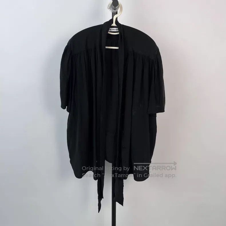 Balenciaga Balenciaga Black shirt Size XS / US 0-2 / IT 36-38 - 1 Thumbnail