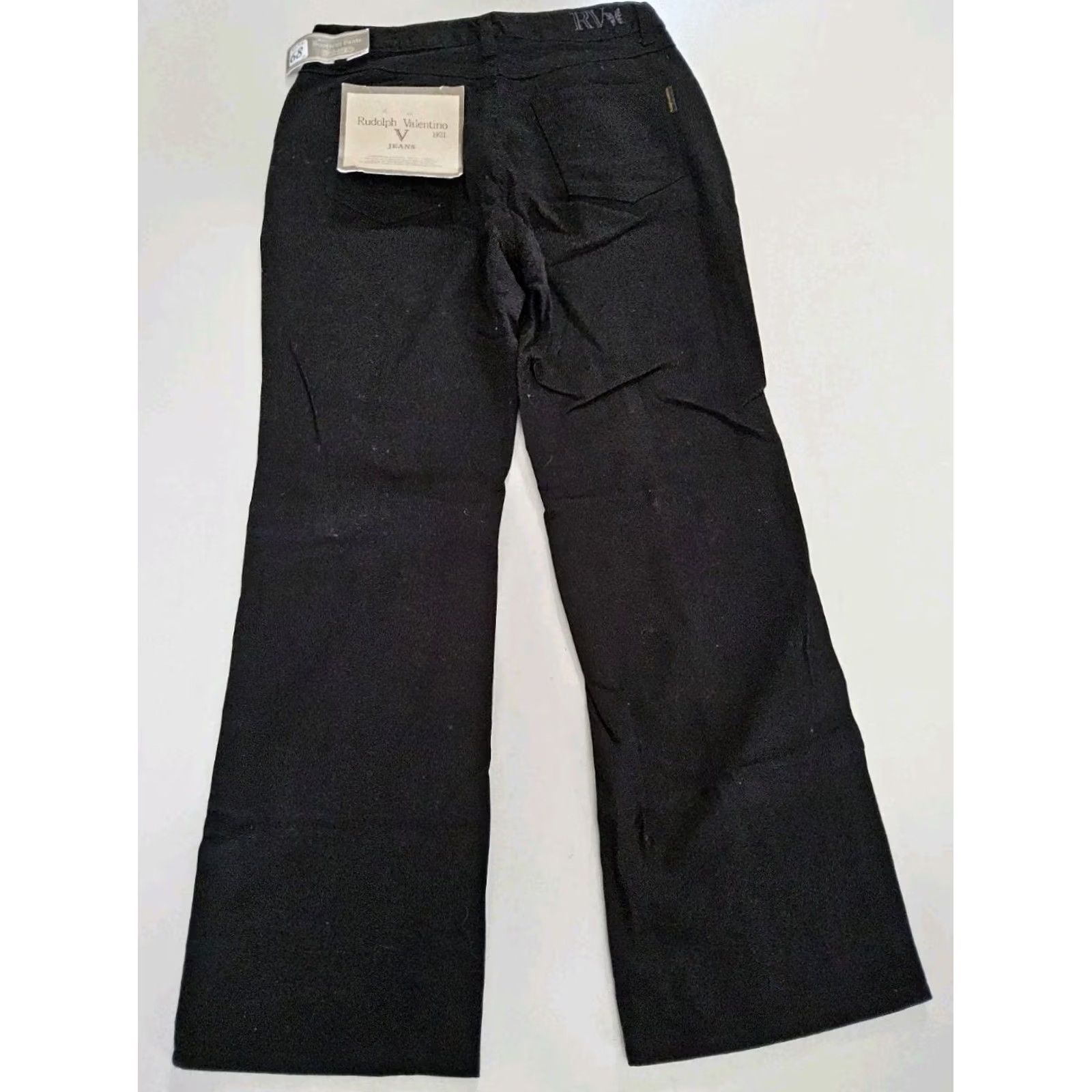 Valentino Valentino Women's Bootcut Pants Japan 27 Black Size 27 Regular Bootcut NWT Inseam 27" Ladies Size 27" / US 4 / IT 40 - 3 Thumbnail