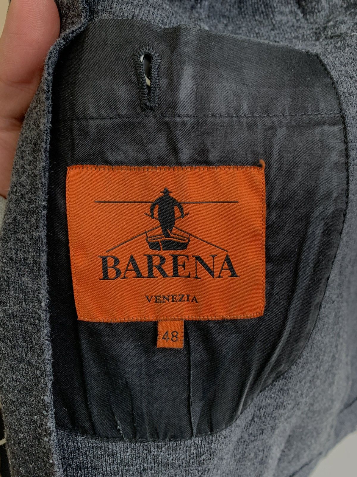 Barena Venezia Barena Venezia men's Wool Gray Coat Size US M / EU 48-50 / 2 - 8 Thumbnail