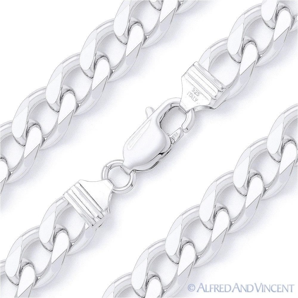 Other 11mm Cuban / Curb Link Italian Chain Bracelet Size ONE SIZE - 1 Thumbnail