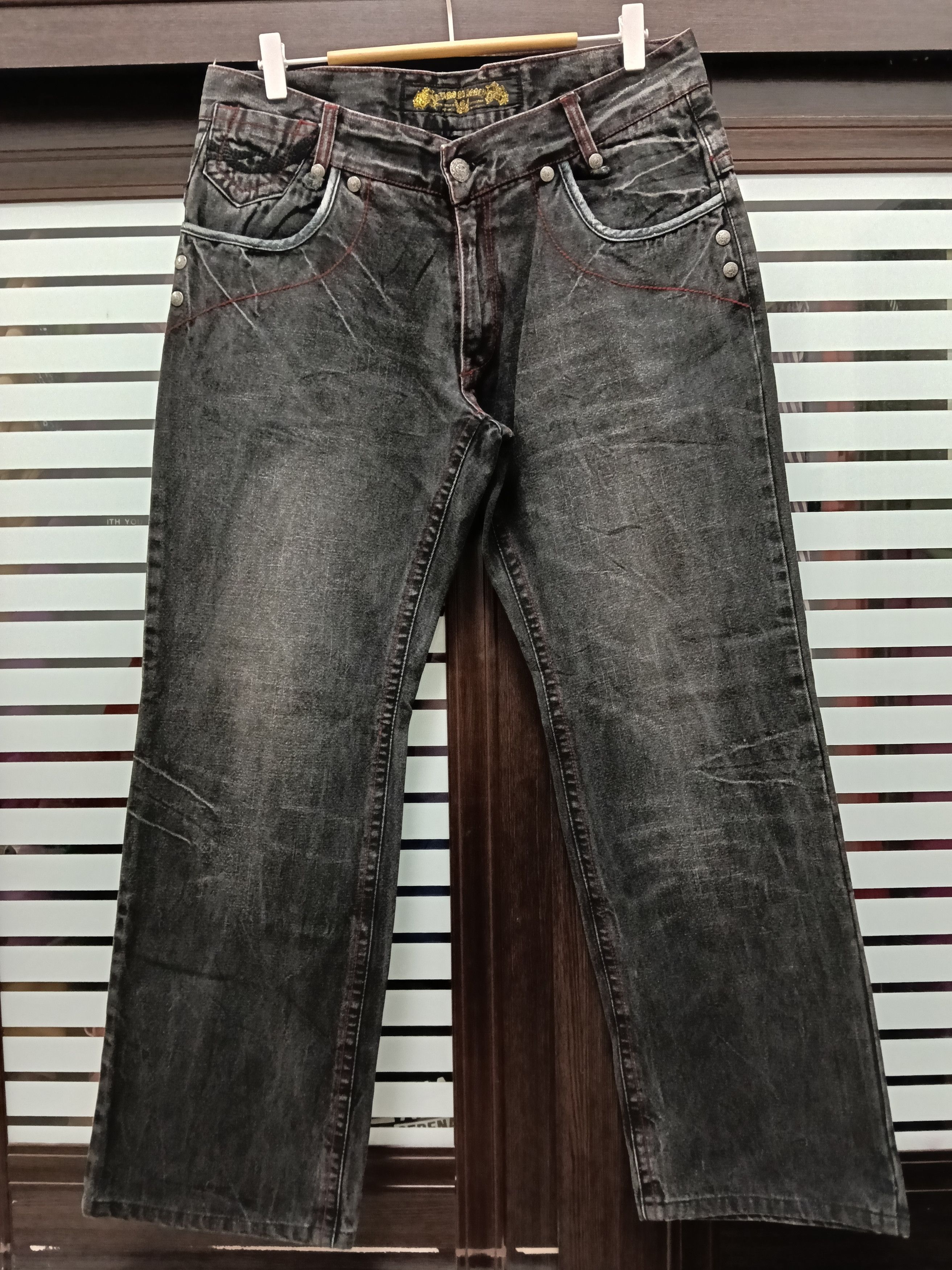 14th Addiction 💥Flared Diamond Honey Japanese Denim💥 Size US 34 / EU 50 - 1 Thumbnail