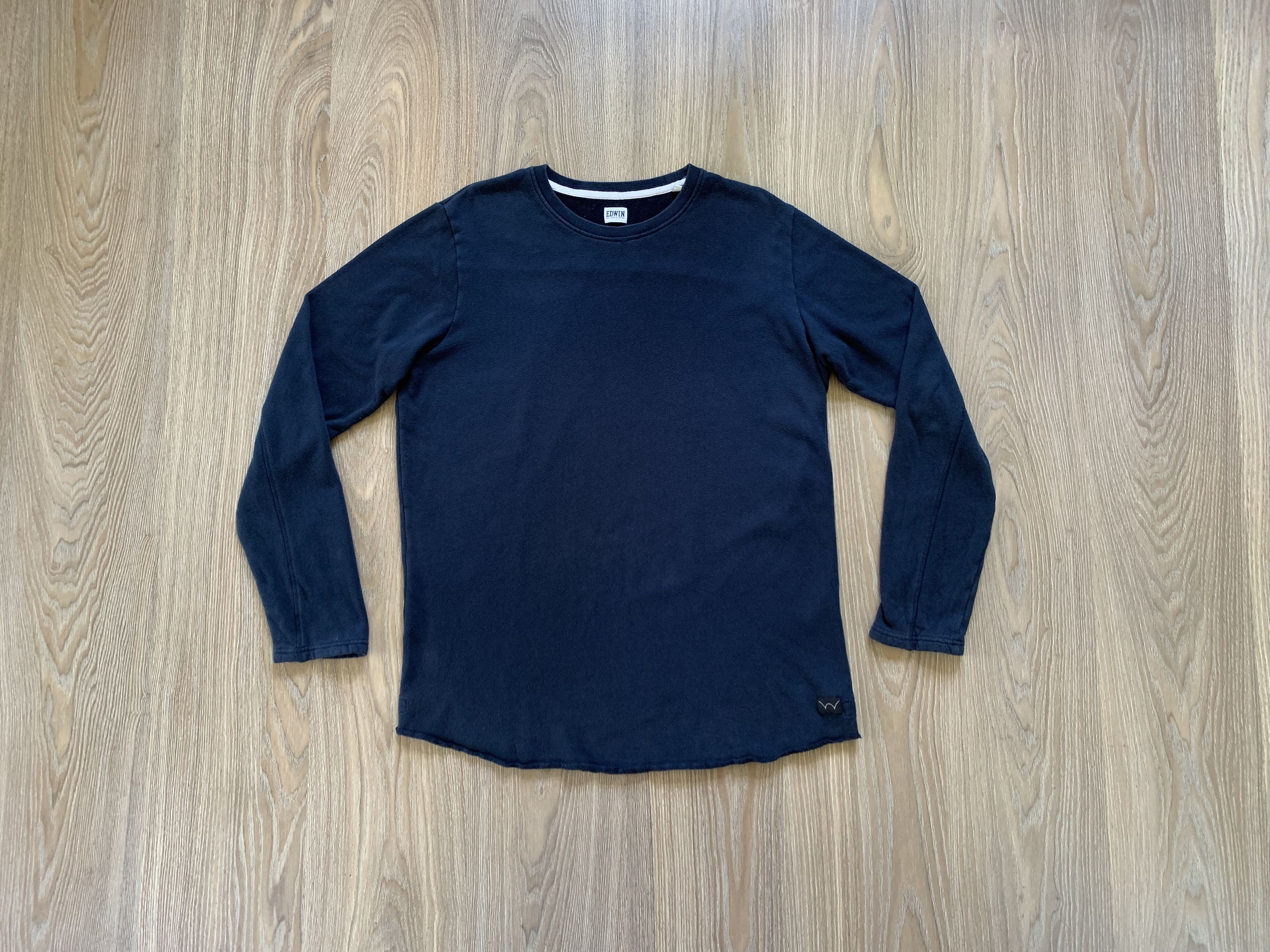 Edwin × Japanese Brand Edwin Sweatshirt Long Sleeve Shirt Size US L / EU 52-54 / 3 - 1 Thumbnail